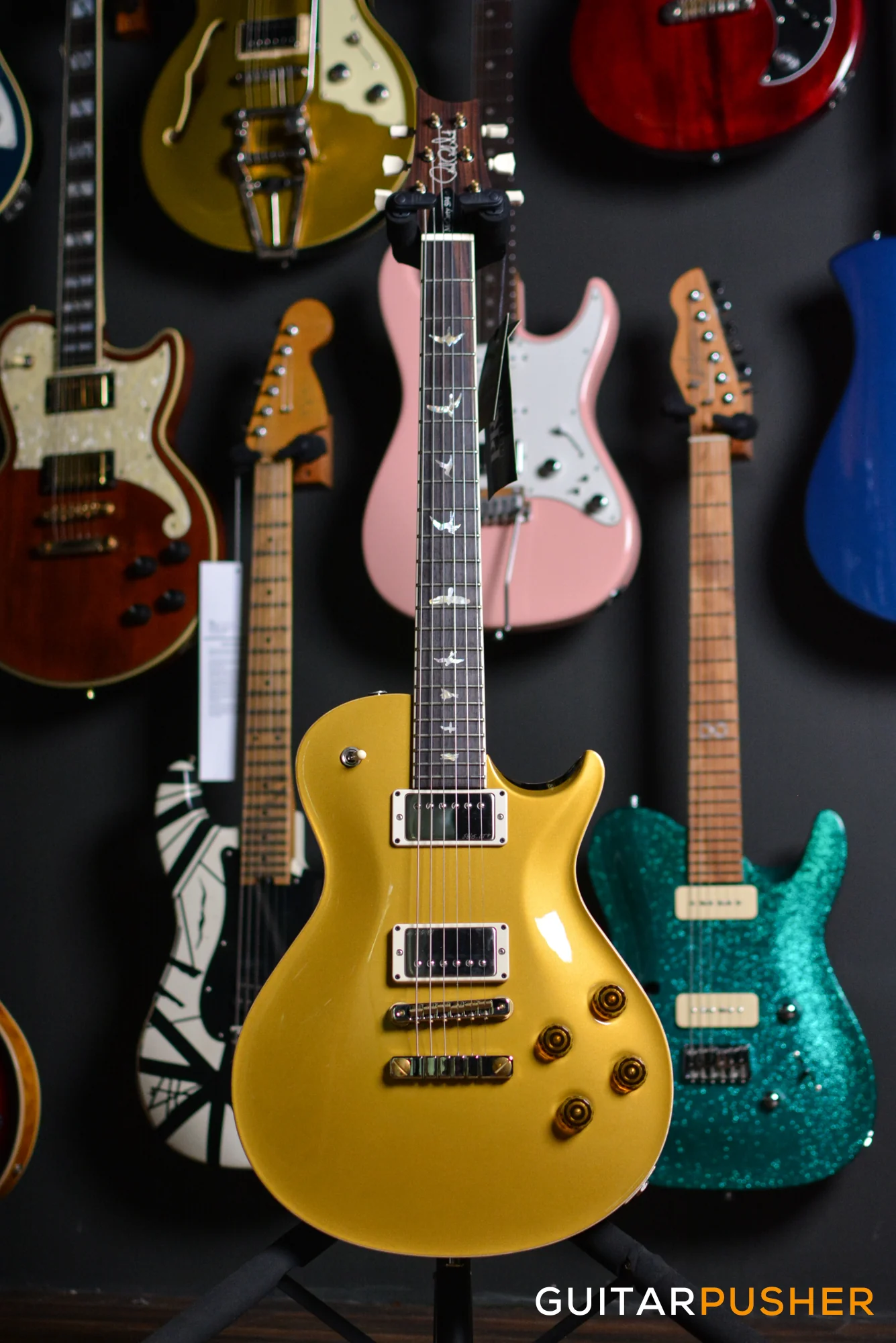 PRS Guitars USA McCarty 594 Singlecut Electric Guitar Goldtop - Image 2