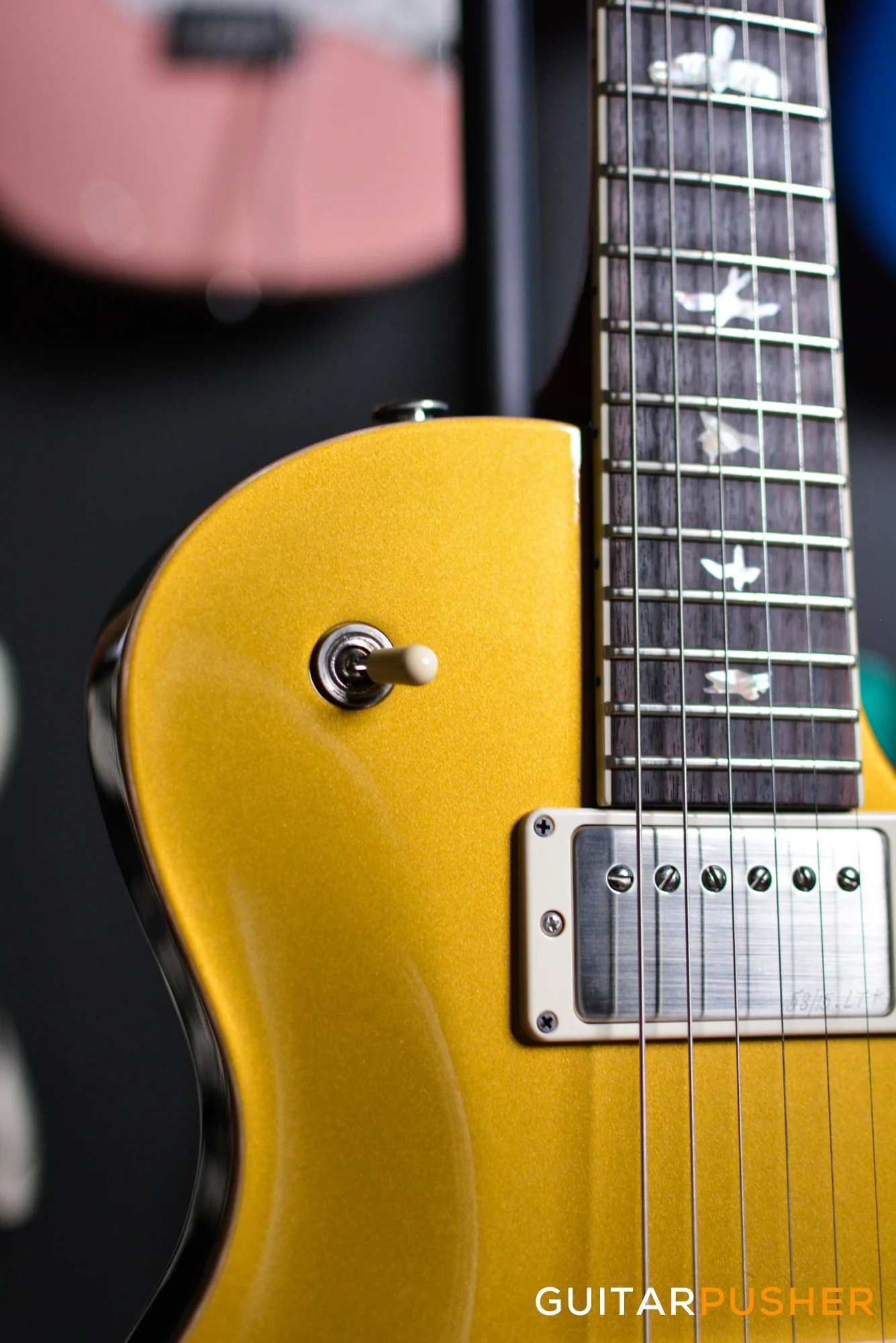 PRS Guitars USA McCarty 594 Singlecut Electric Guitar Goldtop - Image 3