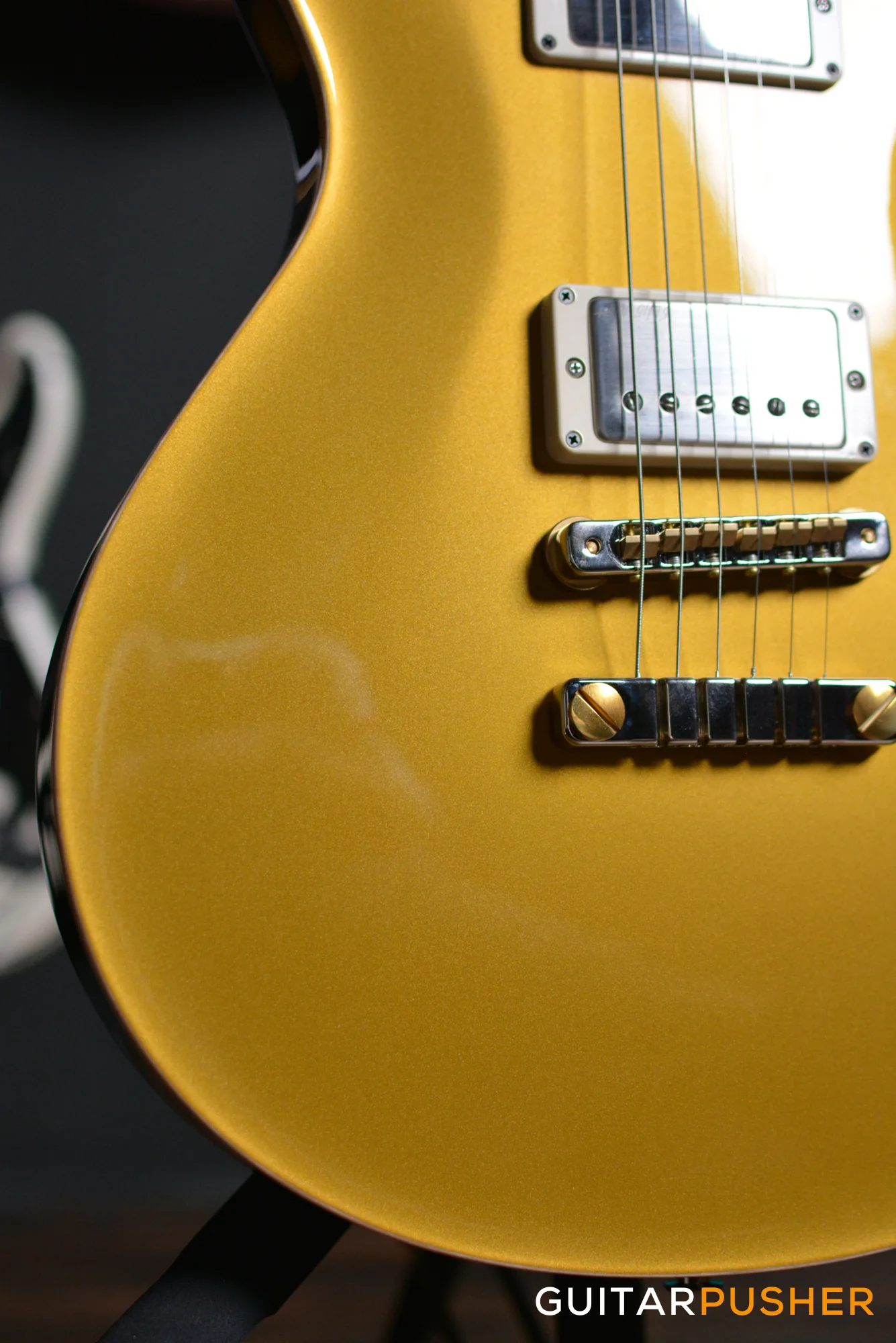 PRS Guitars USA McCarty 594 Singlecut Electric Guitar Goldtop - Image 5