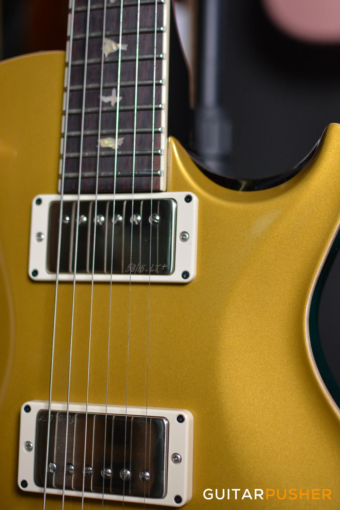 PRS Guitars USA McCarty 594 Singlecut Electric Guitar Goldtop - Image 7