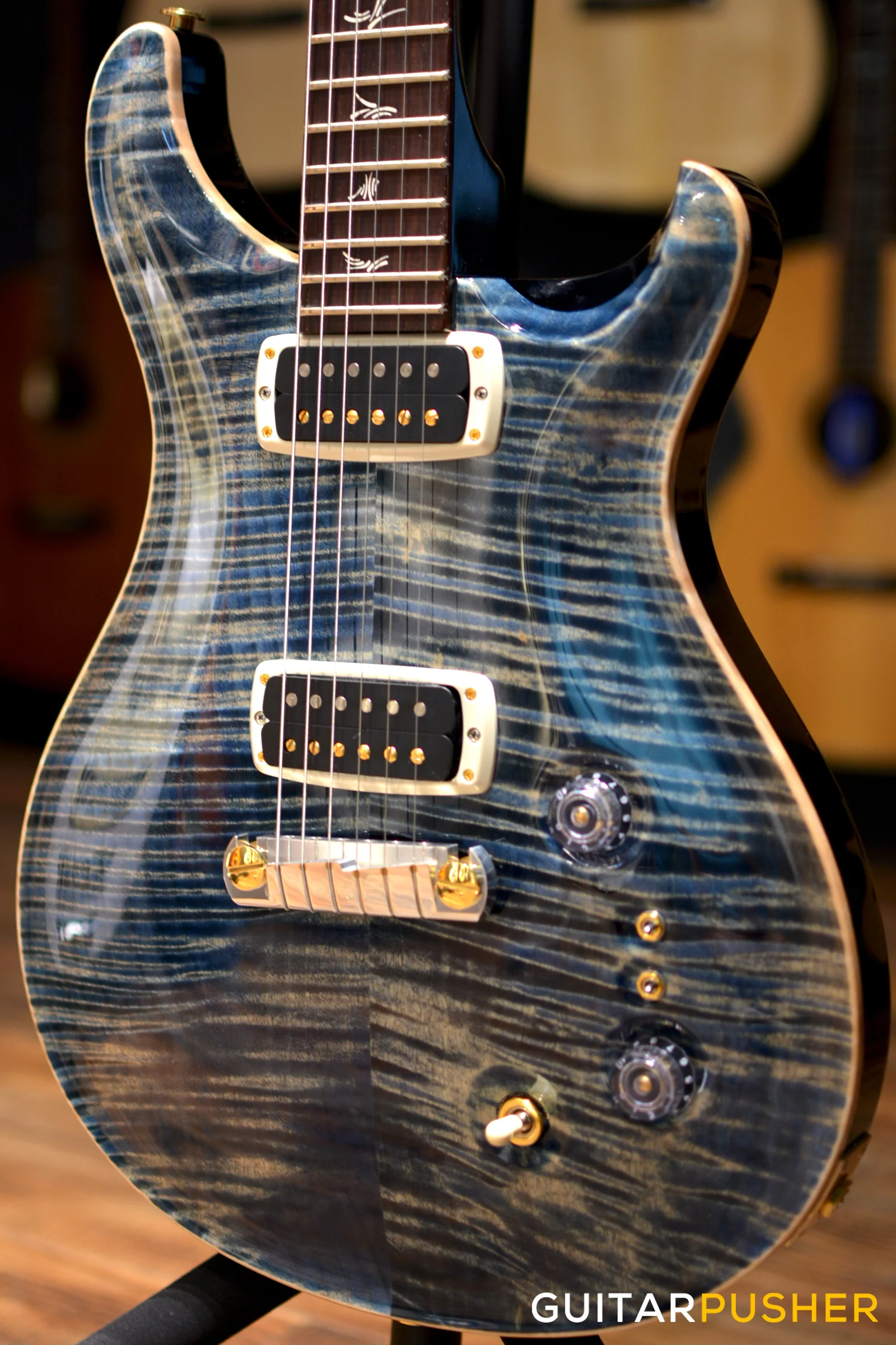 PRS Guitars USA Paul's Guitar Faded Whale Blue 10-Top - Image 4
