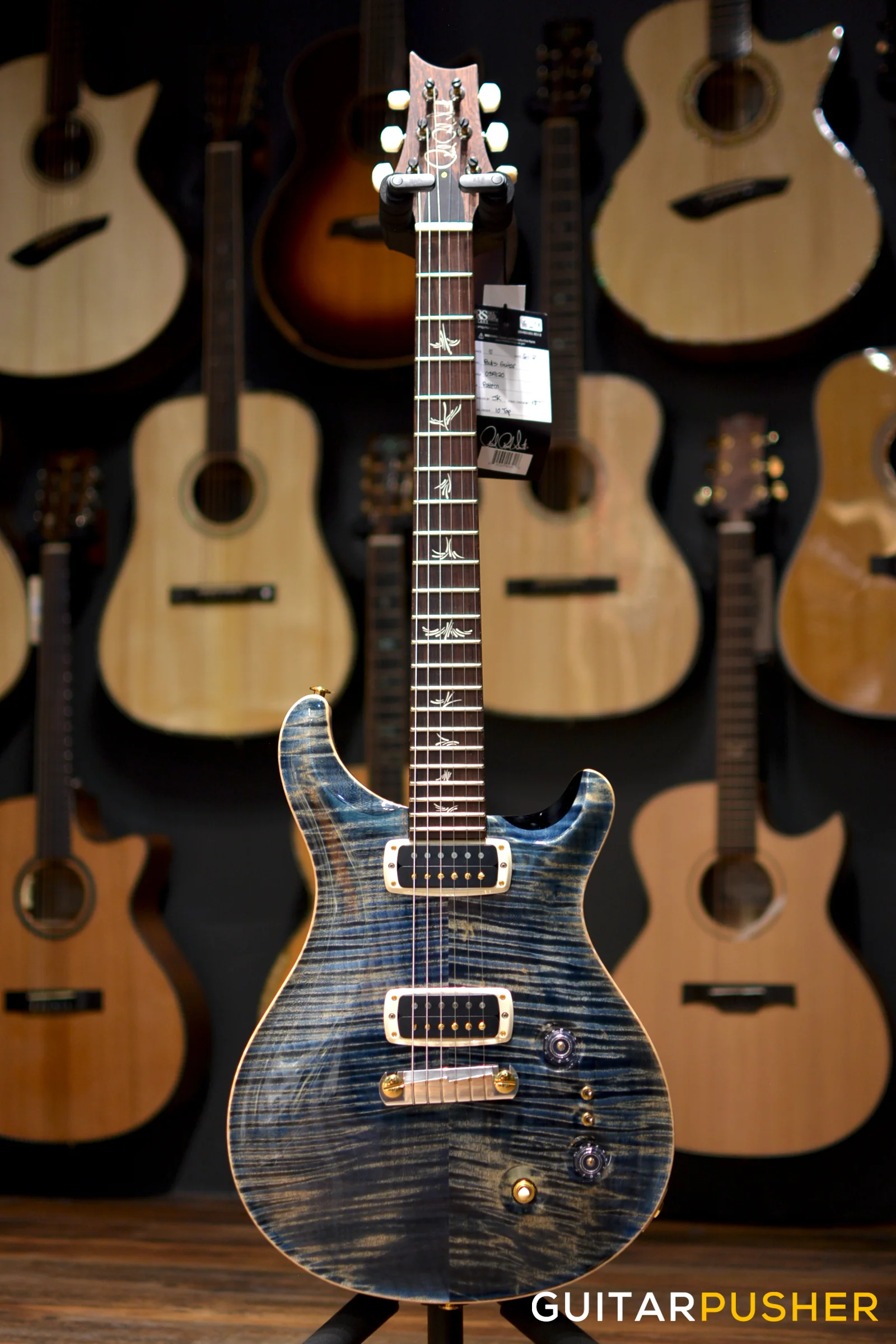 PRS Guitars USA Paul's Guitar Faded Whale Blue 10-Top - Image 6