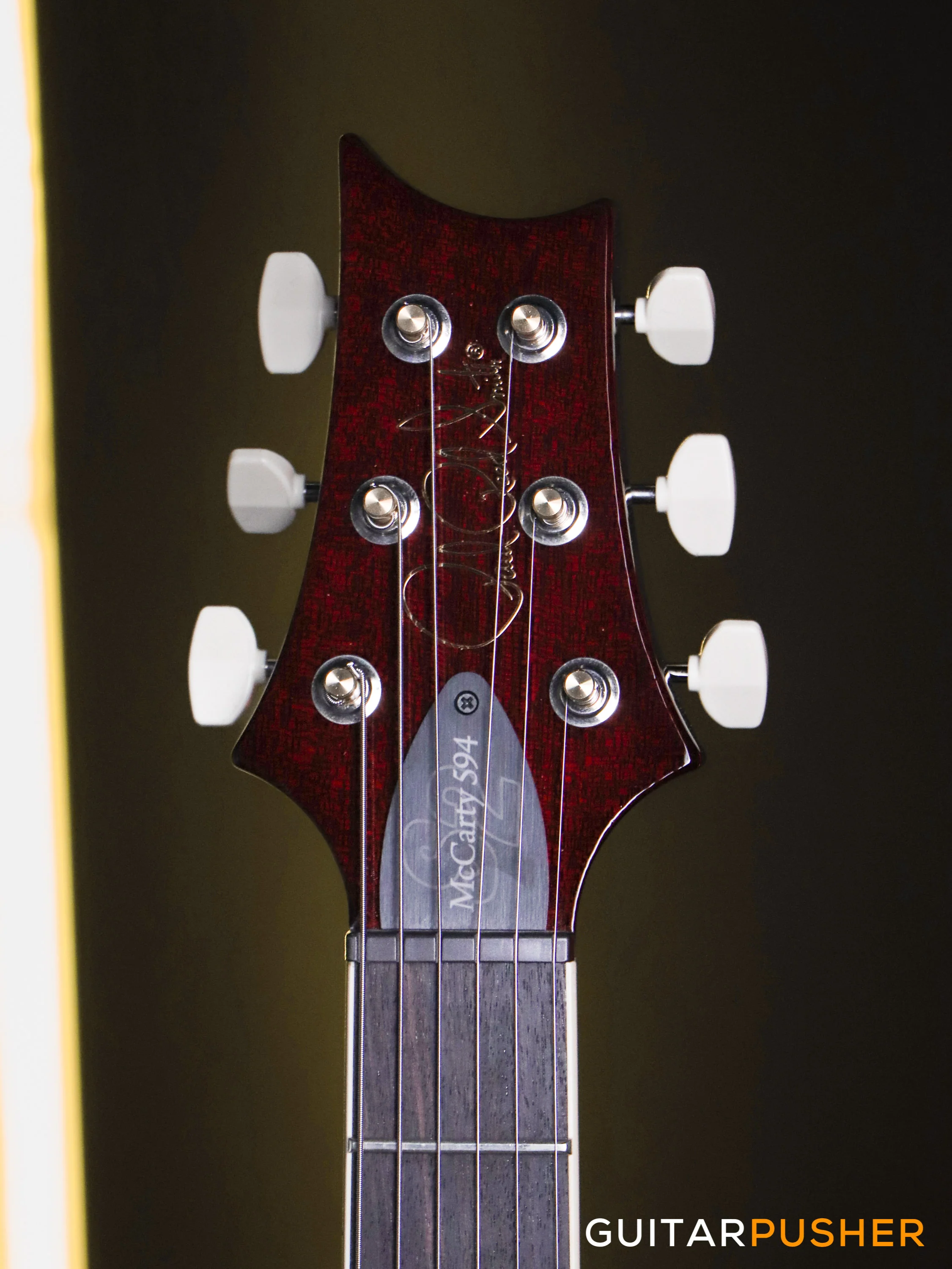 PRS Guitars USA S2 McCarty 594 Singlecut Electric Guitar - Dark Cherry Sunburst - Image 5