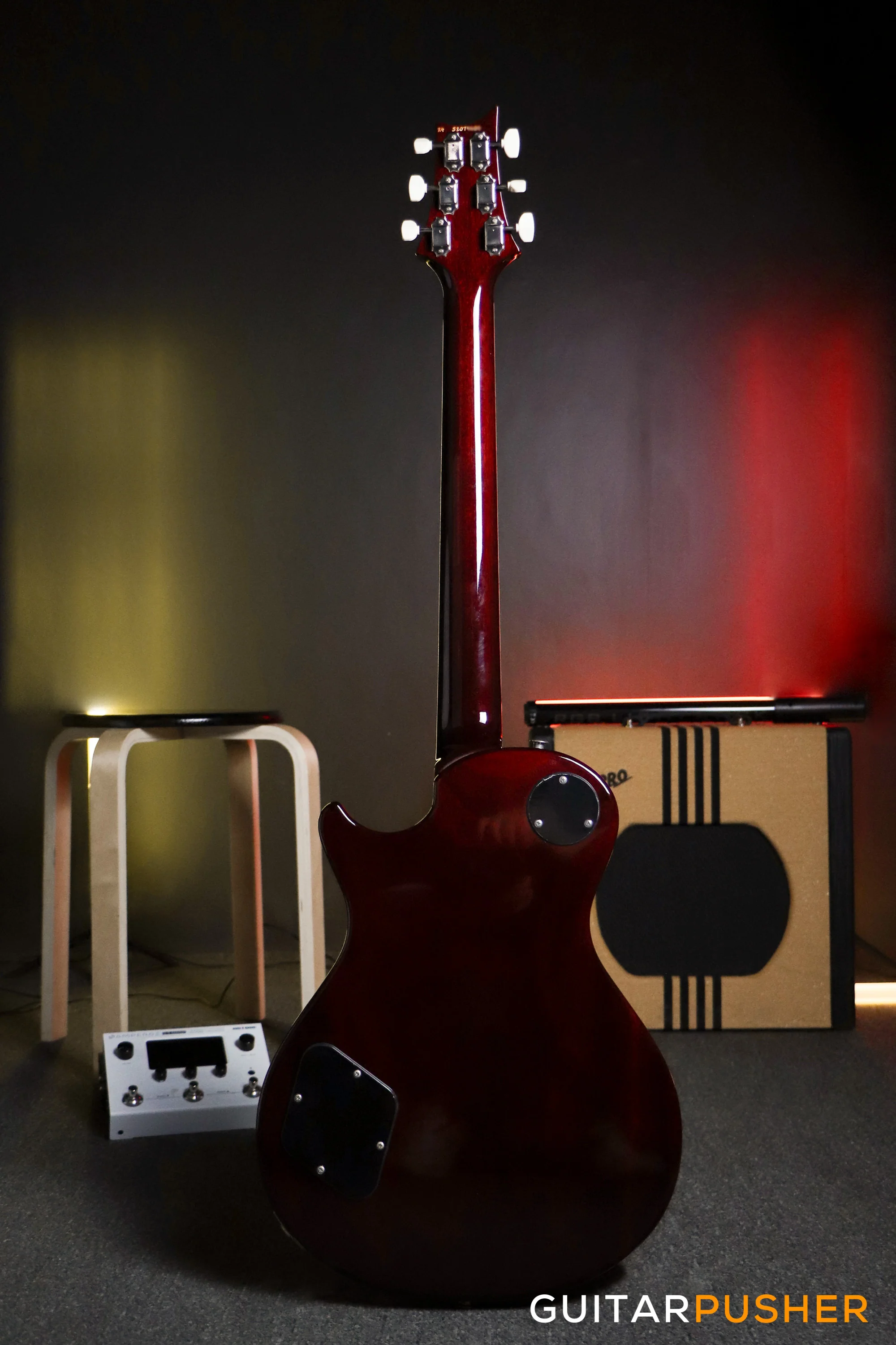 PRS Guitars USA S2 McCarty 594 Singlecut Electric Guitar - Dark Cherry Sunburst - Image 6