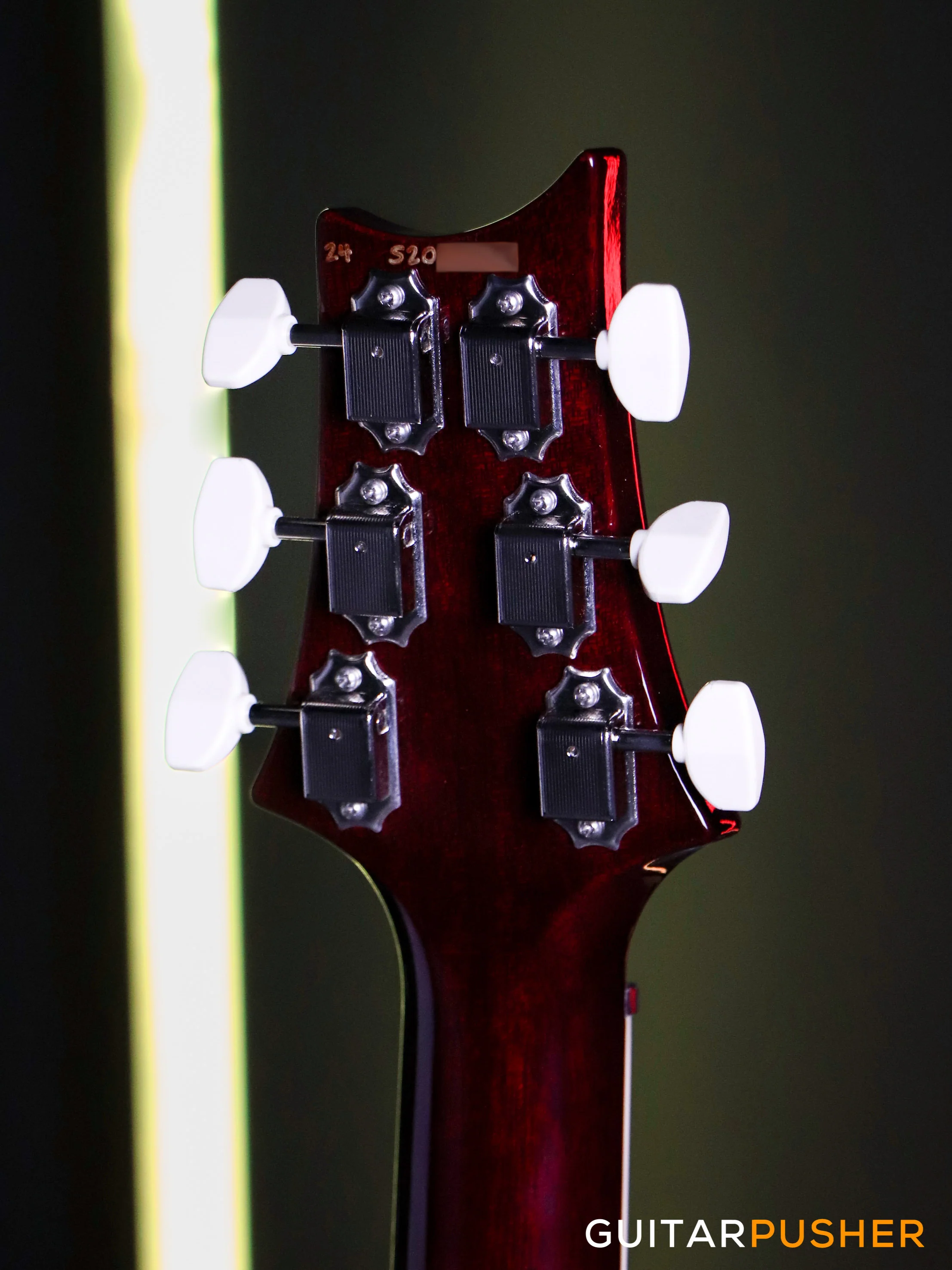 PRS Guitars USA S2 McCarty 594 Singlecut Electric Guitar - Dark Cherry Sunburst - Image 7