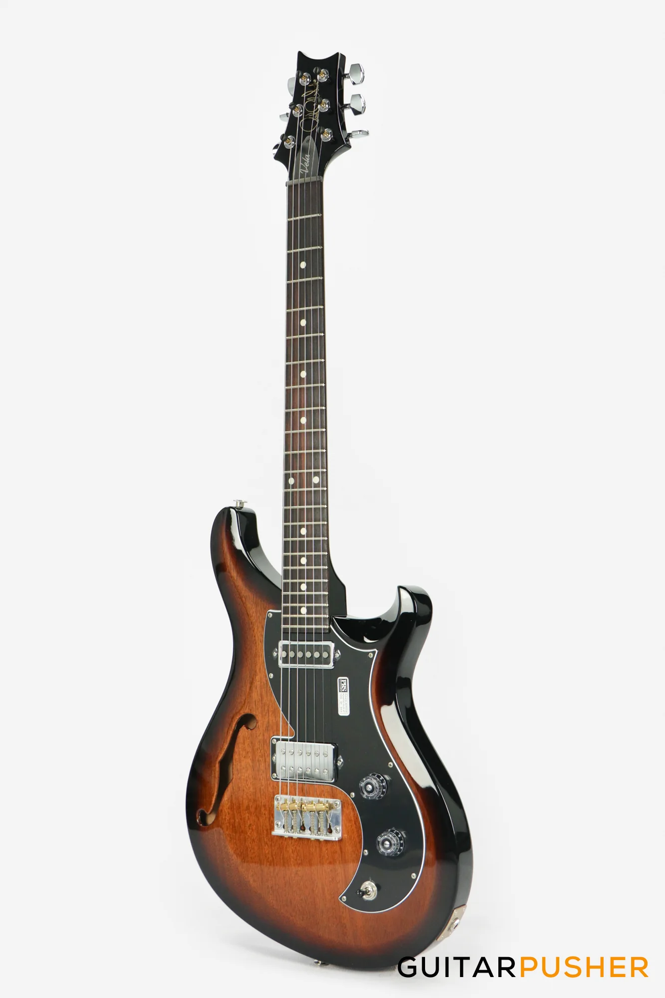 PRS Guitars USA S2 Vela Semi-Hollow - McCarty Tobacco Sunburst - Image 8