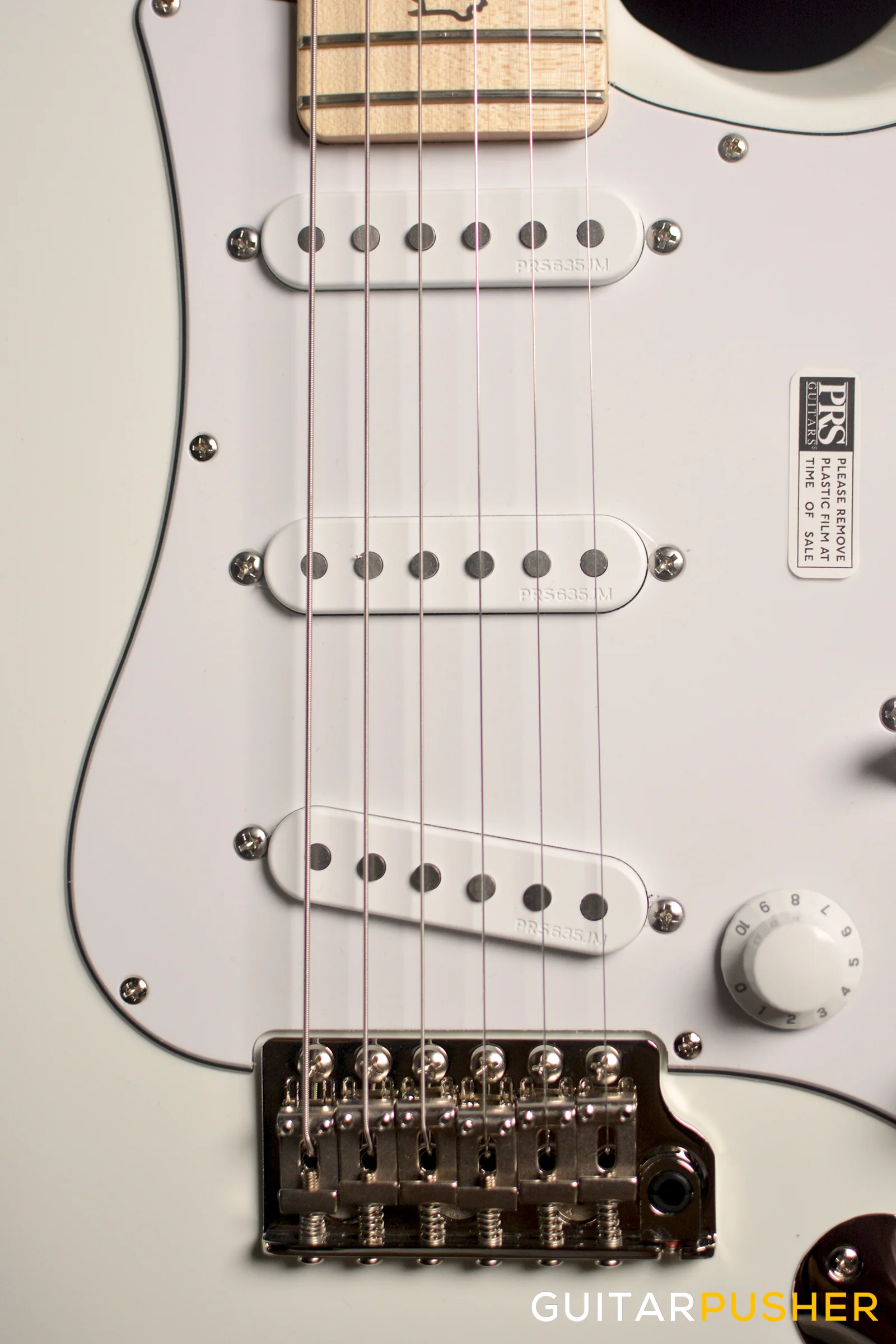 PRS Guitars USA Silver Sky w/ Maple Fingerboard - Frost - Image 11