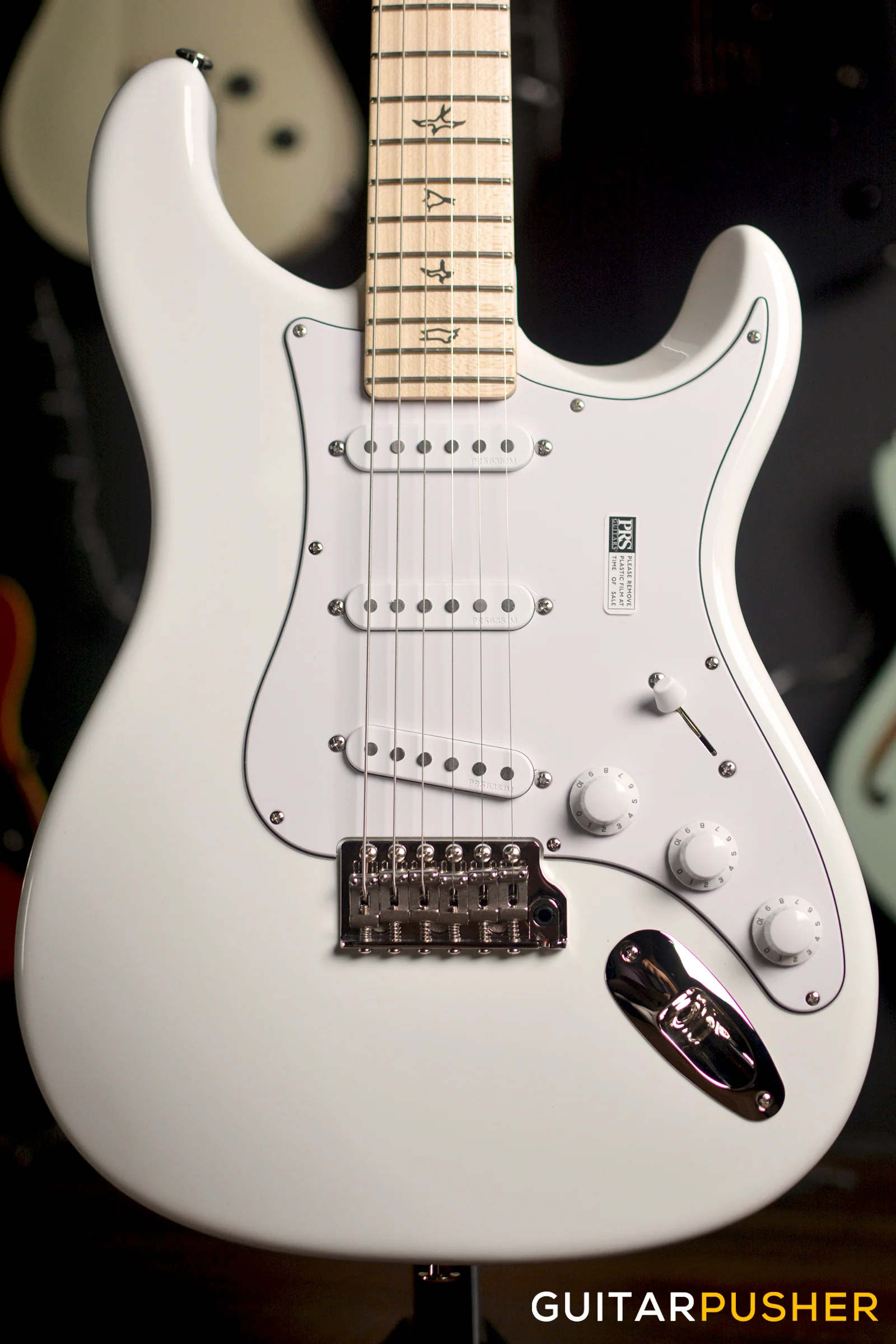 PRS Guitars USA Silver Sky w/ Maple Fingerboard - Frost - Image 6