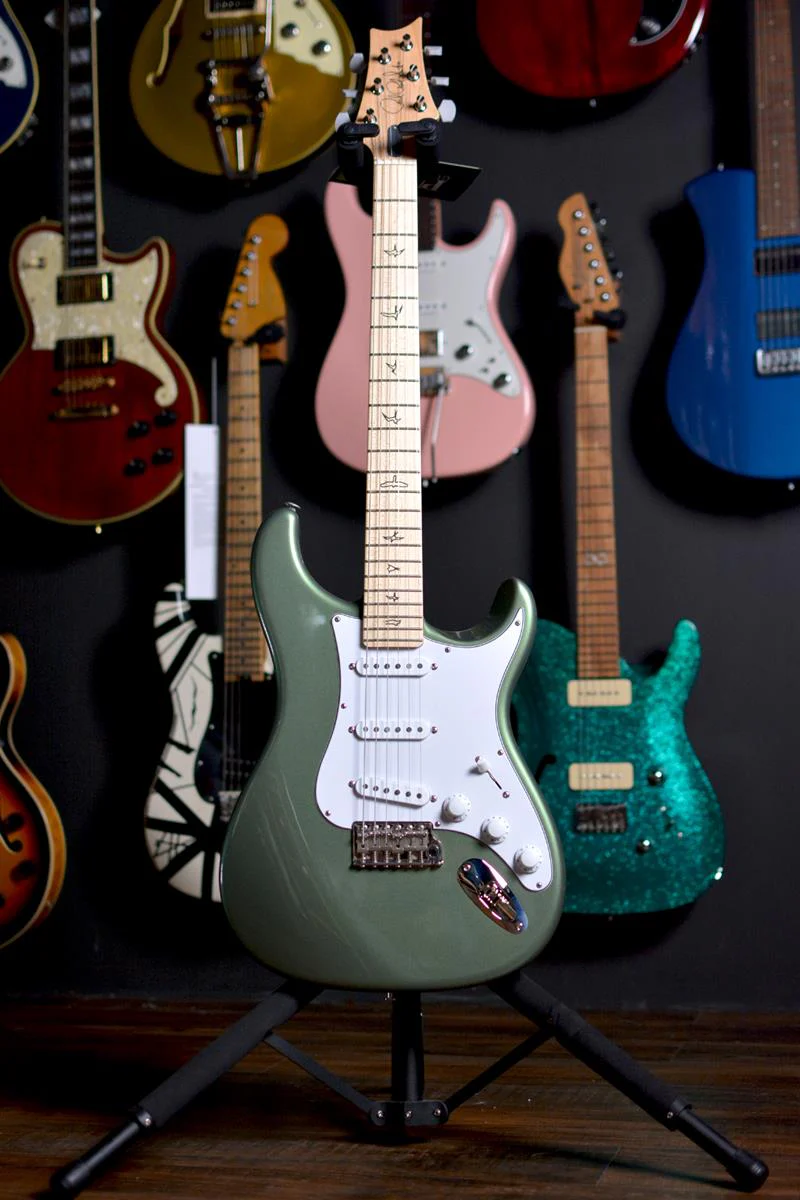 PRS Guitars USA Silver Sky w/ Maple Fingerboard - Orion Green - Image 10