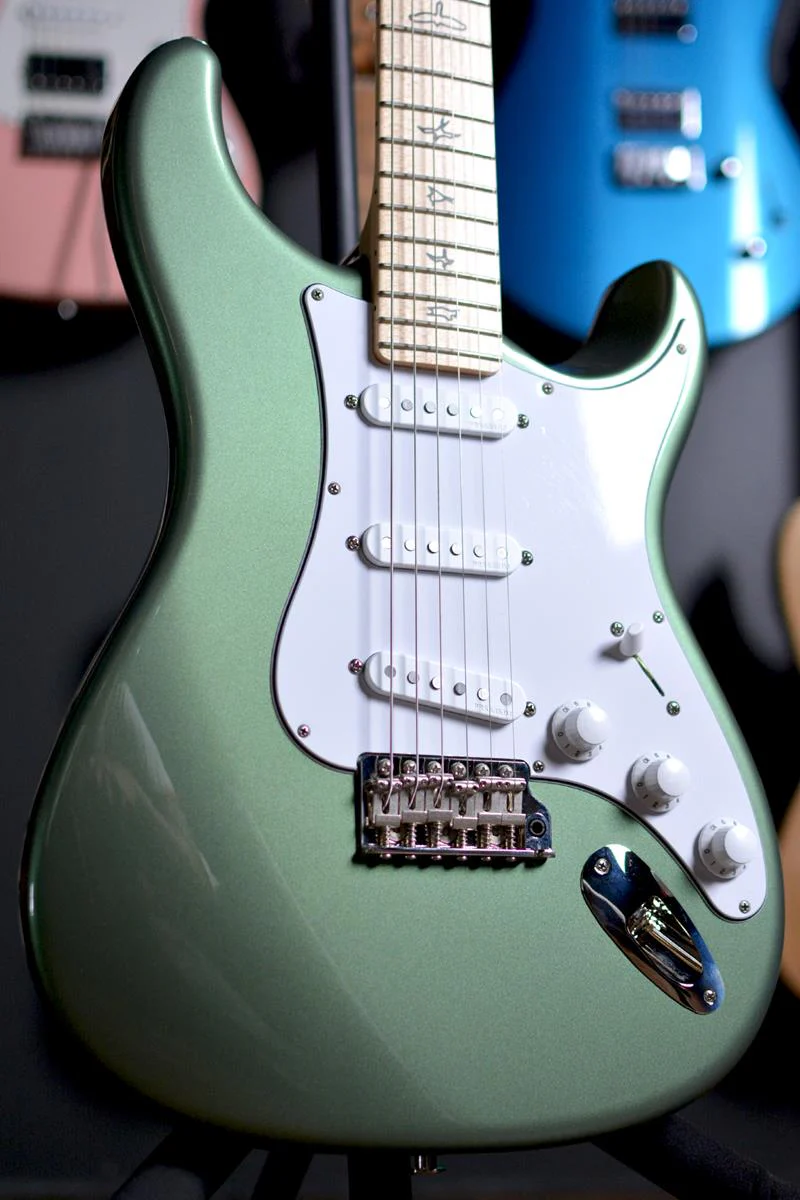 PRS Guitars USA Silver Sky w/ Maple Fingerboard - Orion Green - Image 2