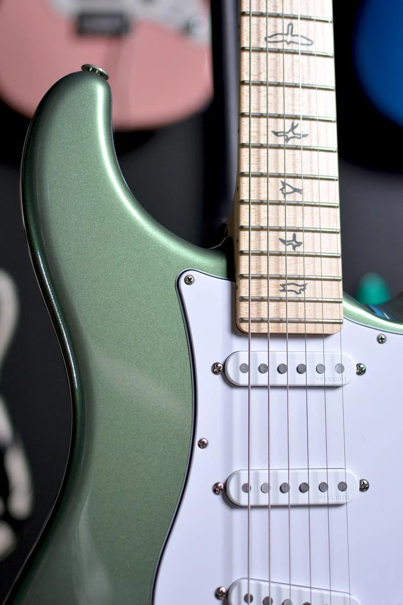 PRS Guitars USA Silver Sky w/ Maple Fingerboard - Orion Green - Image 8