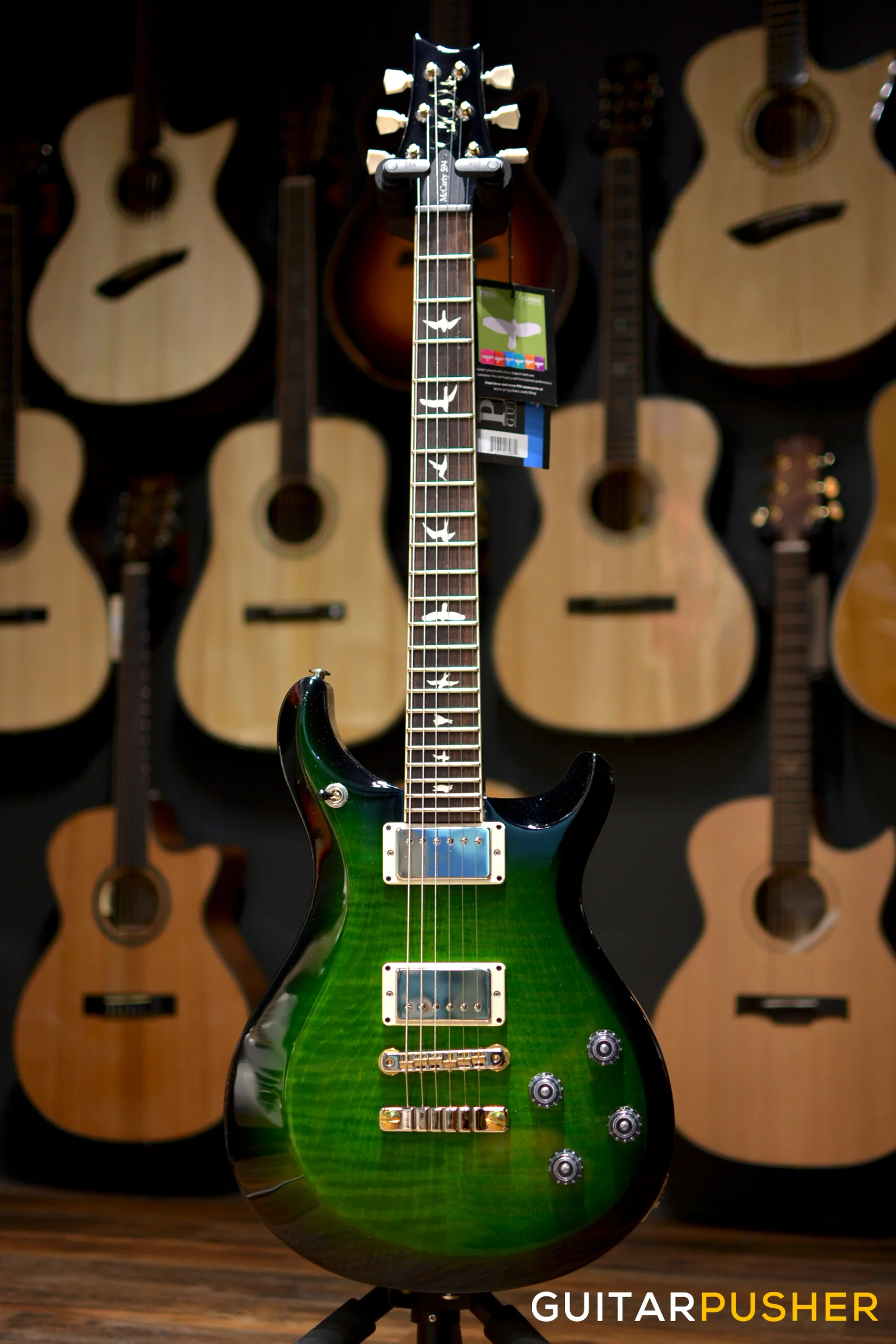 PRS Guitars USA S2 McCarty 594 Eriza Verde Smokewrap Burst - Image 6