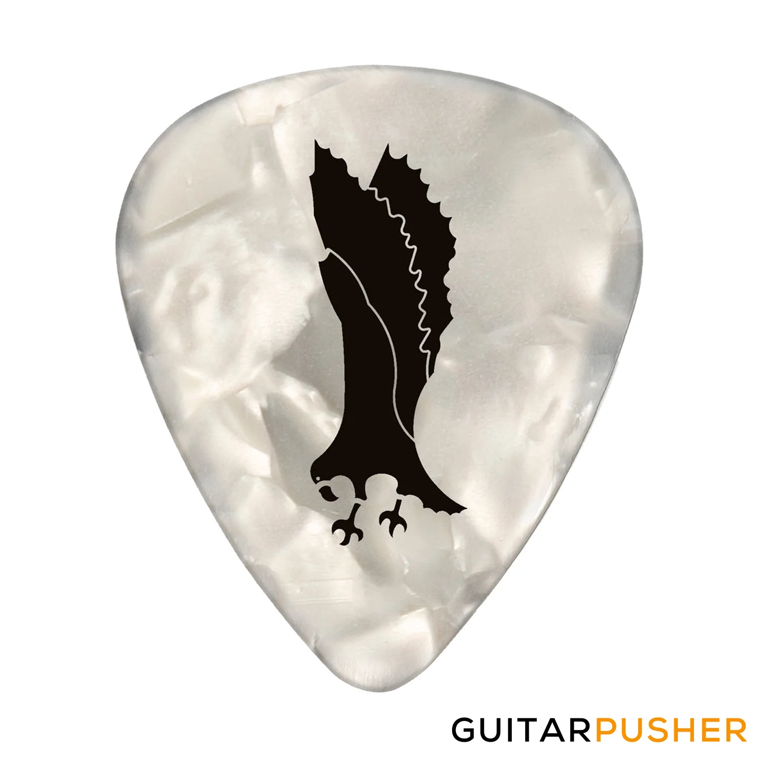 PRS White Celluloid Pearloid Picks (12 pcs.) - Image 4