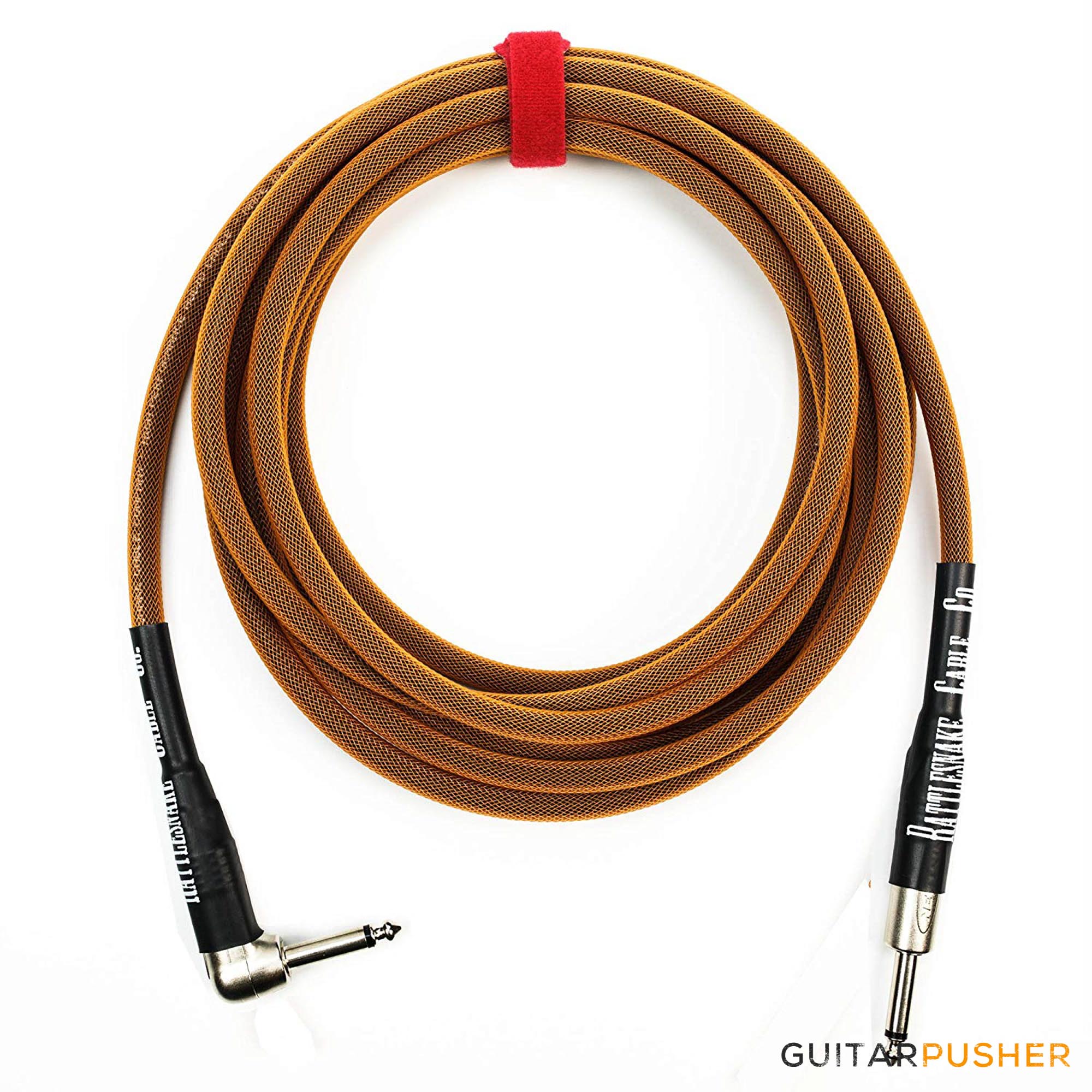 Rattlesnake Standard Instrument Cable - Straight to R/A Nickel Plugs - Image 3