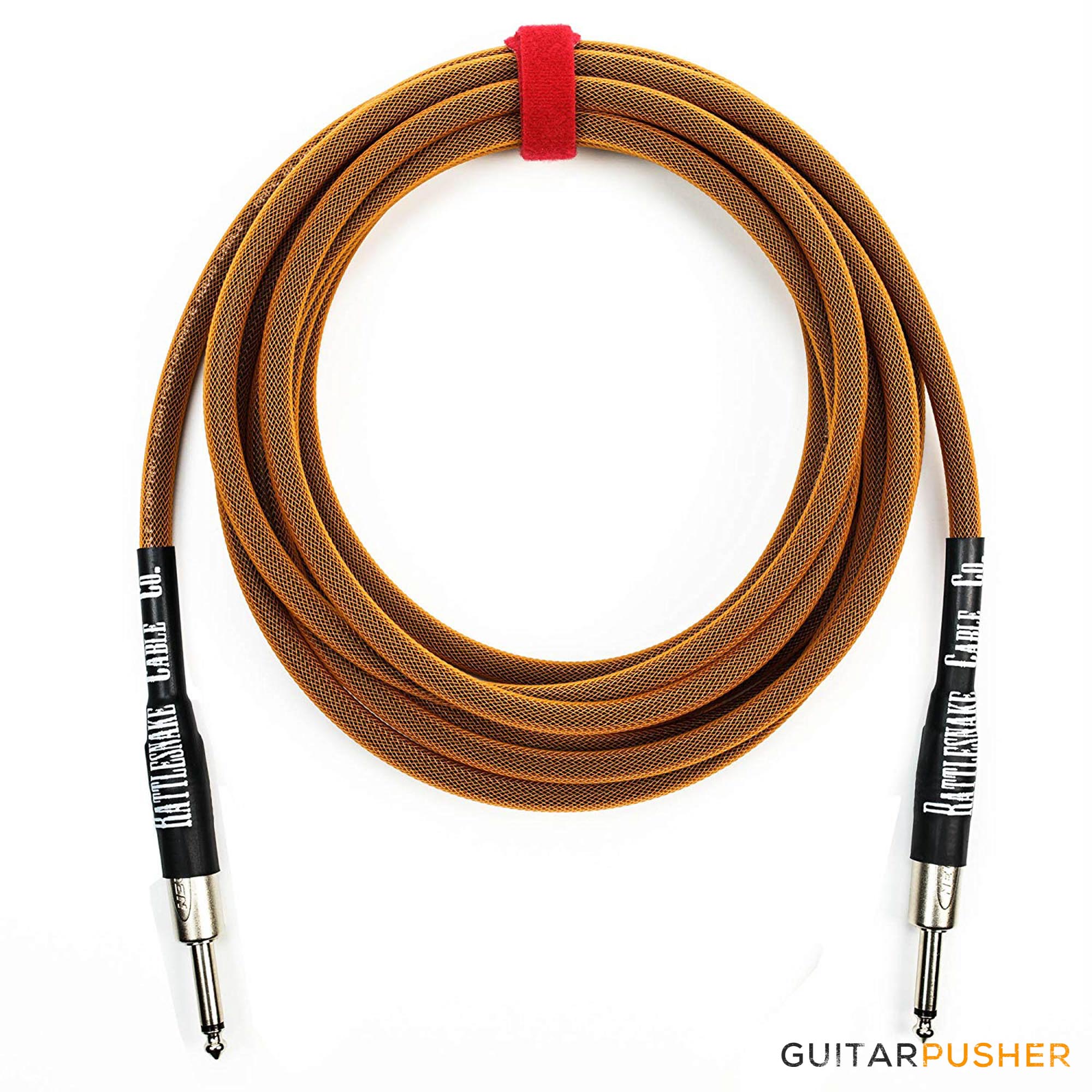 Rattlesnake Standard Instrument Cable - Straight to Straight Nickel Plugs - Image 3