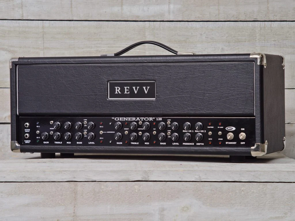 REVV Generator 120 120/10-watt 6L6GC 4-Channel All-Tube Amplifier Head - Image 3