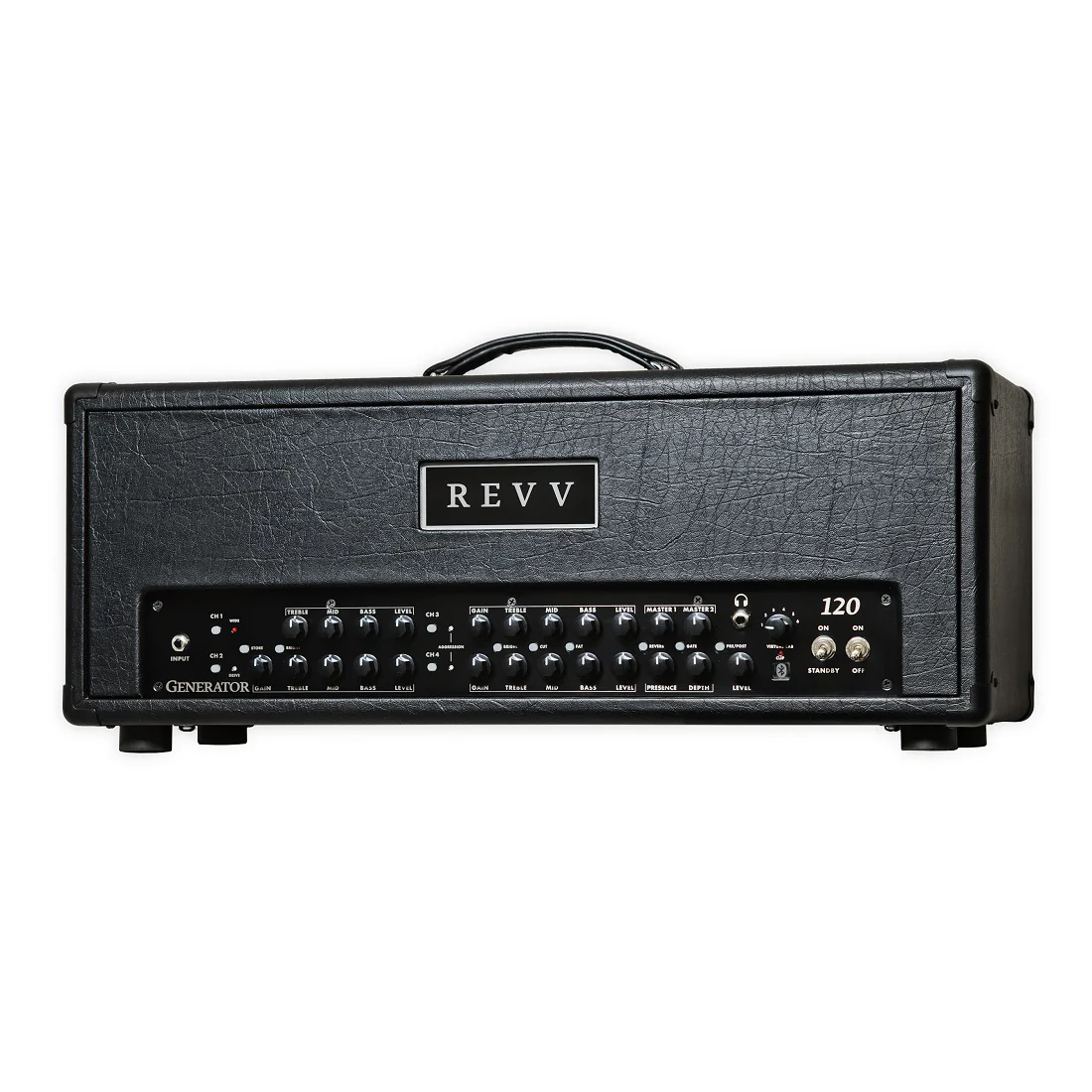 REVV Generator 120 MK3 120-watt 4-Channel All-Tube Amplifier Head - Image 2