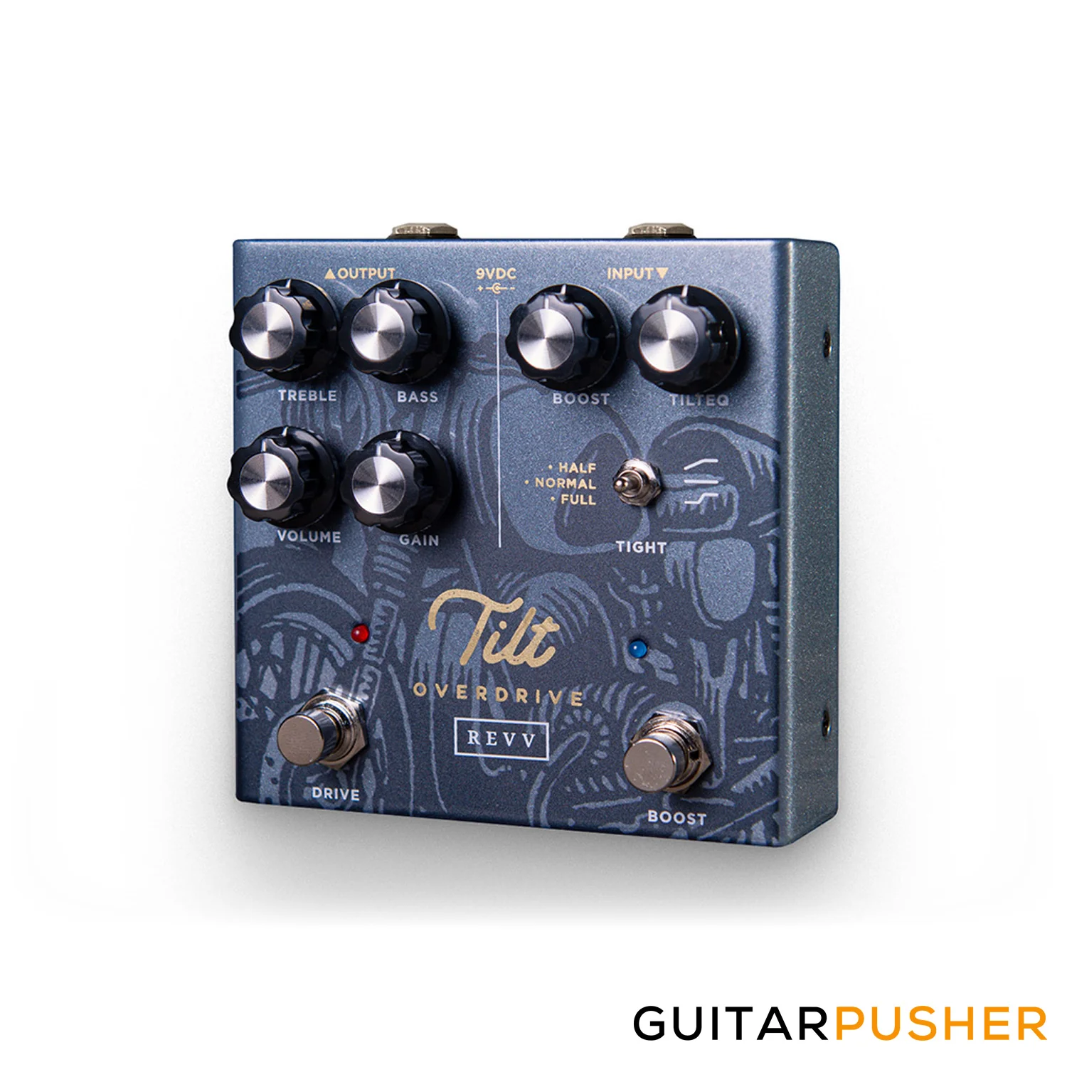 REVV Shawn Tubbs Signature Series Tilt Overdrive Pedal - Image 2