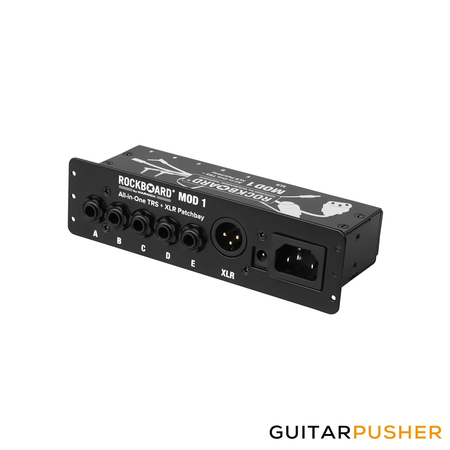 Rockboard by Warwick MOD1 v2 - TRS, XLR, IEC & DC Patchbay - Image 3