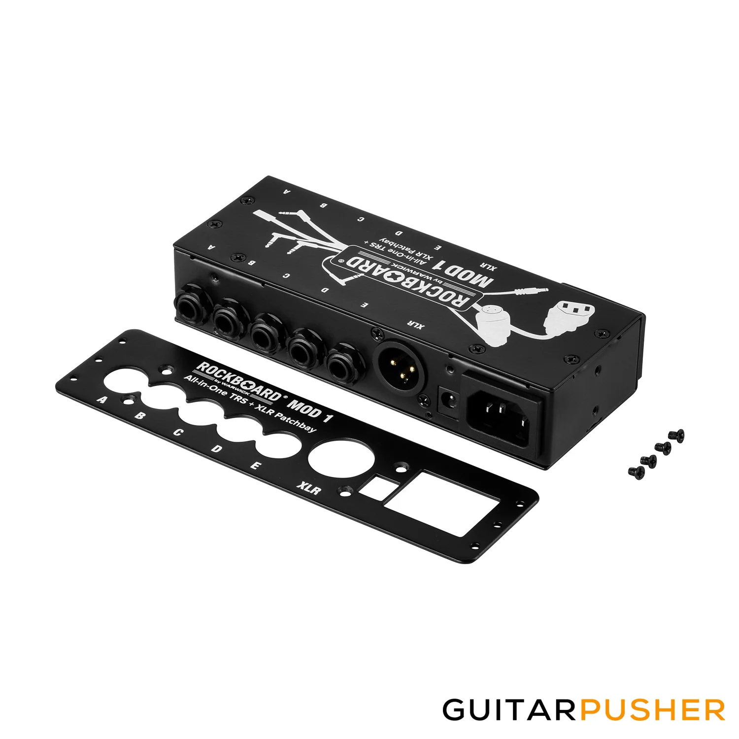 Rockboard by Warwick MOD1 v2 - TRS, XLR, IEC & DC Patchbay - Image 5