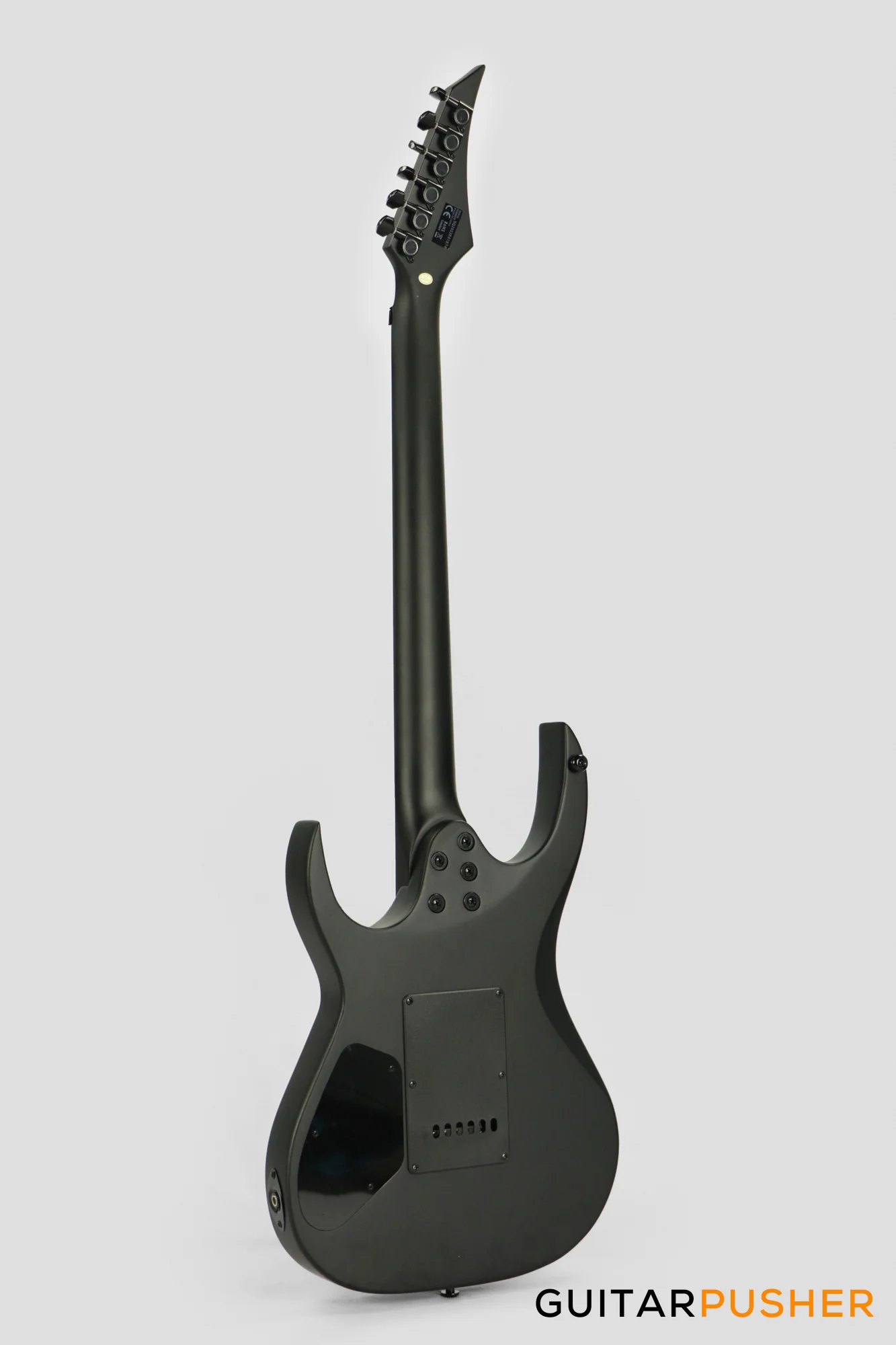S by Solar AB4.6FRC-E Carbon Black Electric Guitar w/ Floyd Rose - Image 10