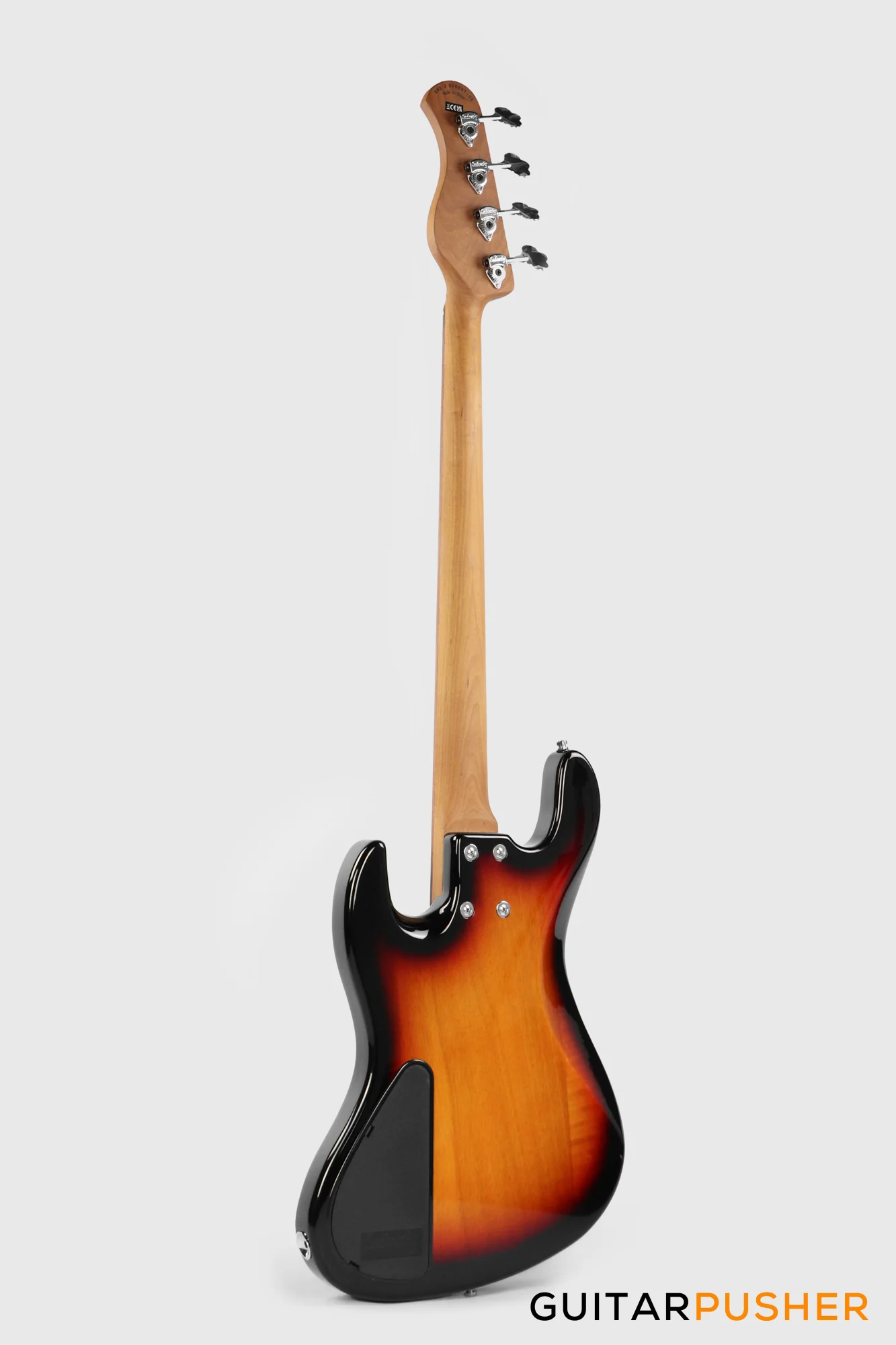 Sadowsky Metro Express 4 P/J Morado Fingerboard, White Pickguard 4-String Bass Guitar - Tobacco Sunburst - Image 6