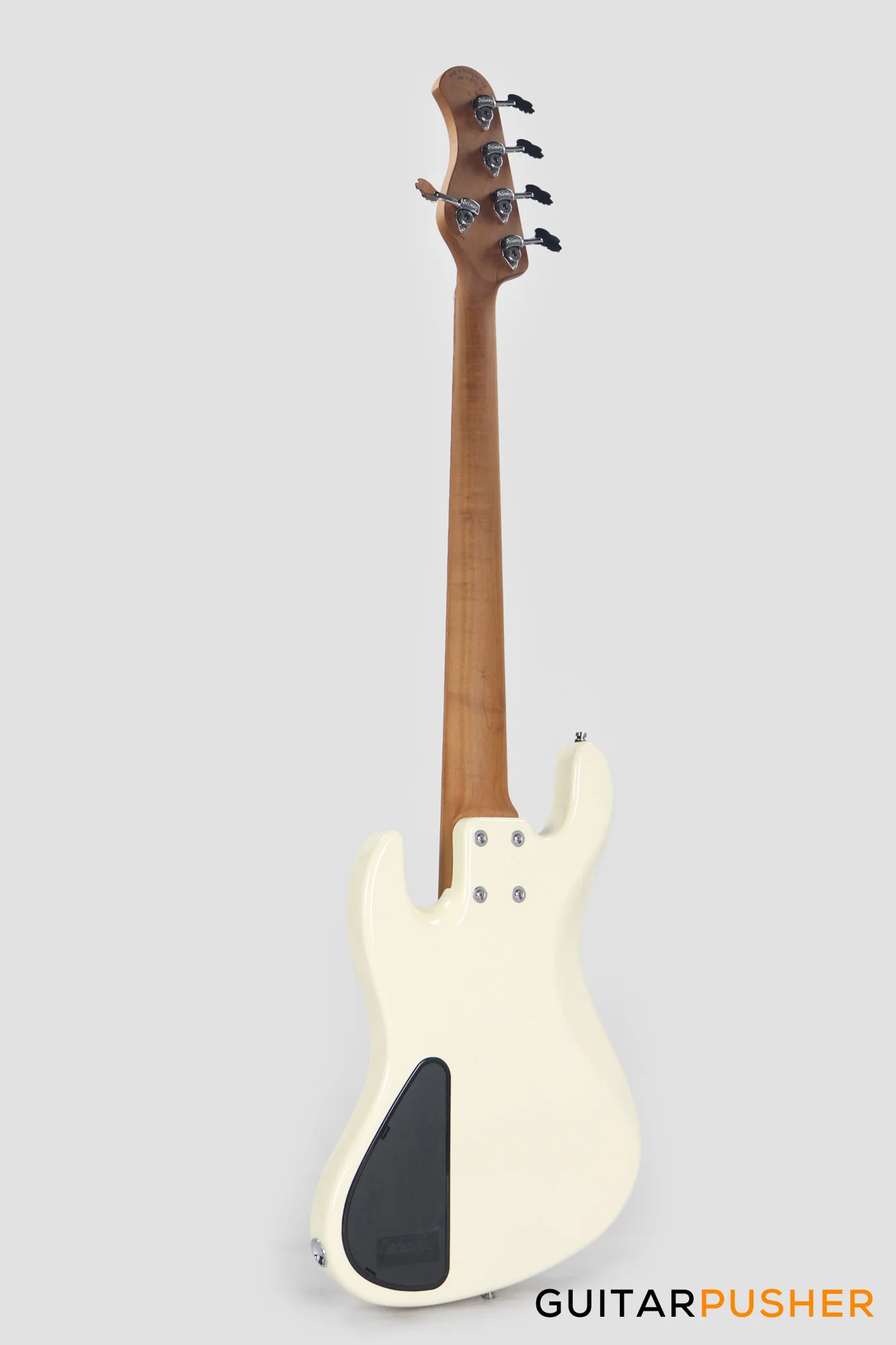Sadowsky Metro Express 5 Morado Fingerboard, Tortoise Pickguard 5-String Bass Guitar - Olympic White - Image 7
