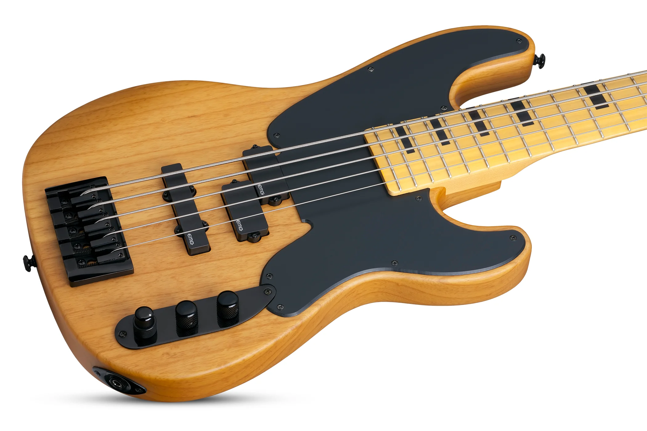 Schecter Session Series Model-T Session-5 5-String PB Bass (Aged Natural Satin) - Image 3
