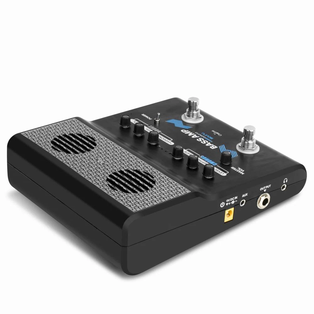 Scuru S5 Rechargeable Mini Practice Amp for Bass with Effects and Power Supply - Image 3