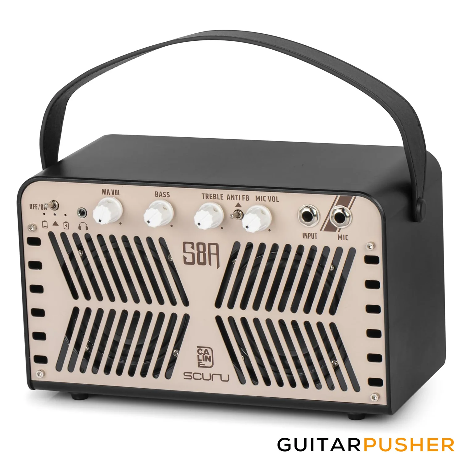 Scuru S8-A Acoustic Guitar 20W Practice Amplifier - Image 4