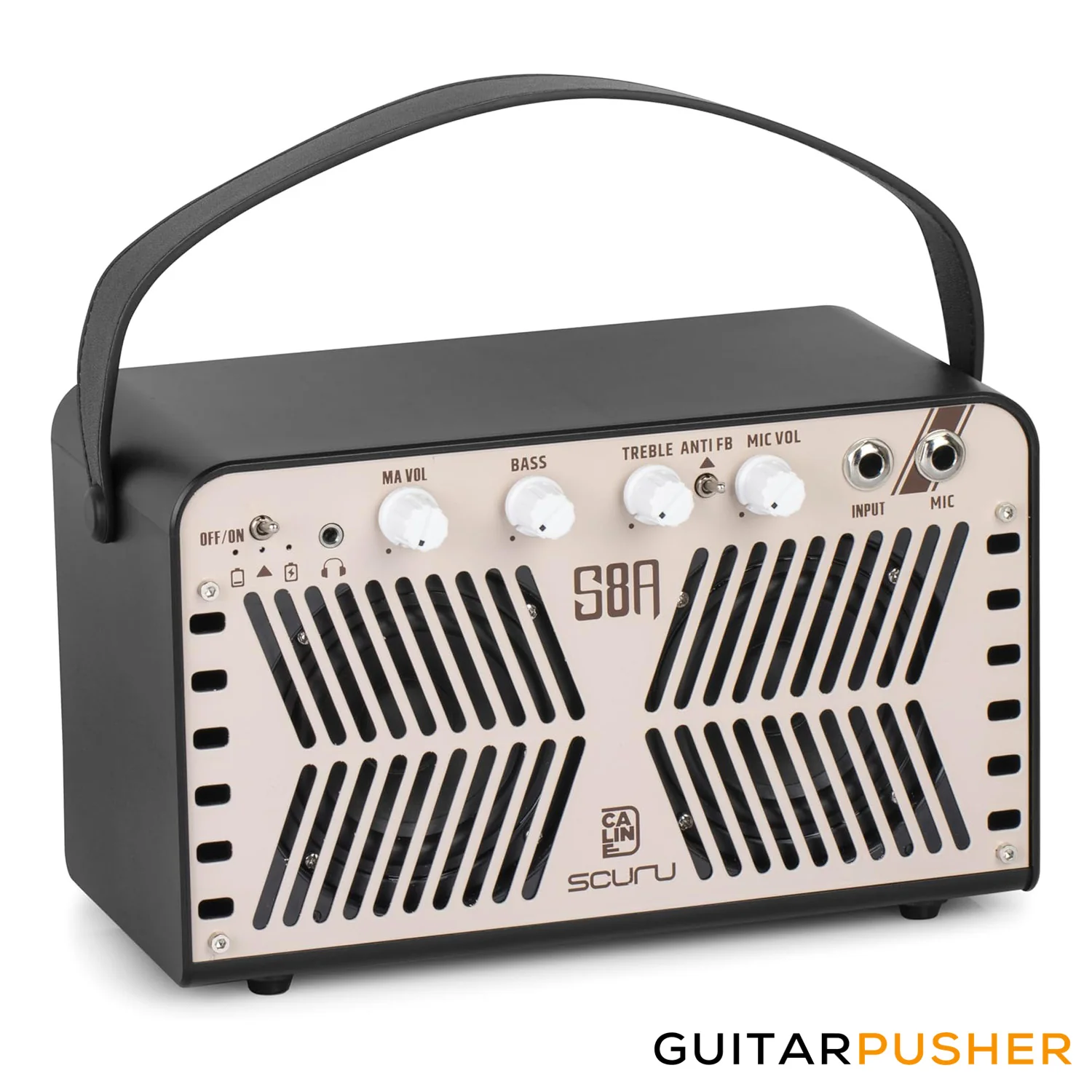 Scuru S8-A Acoustic Guitar 20W Practice Amplifier - Image 5