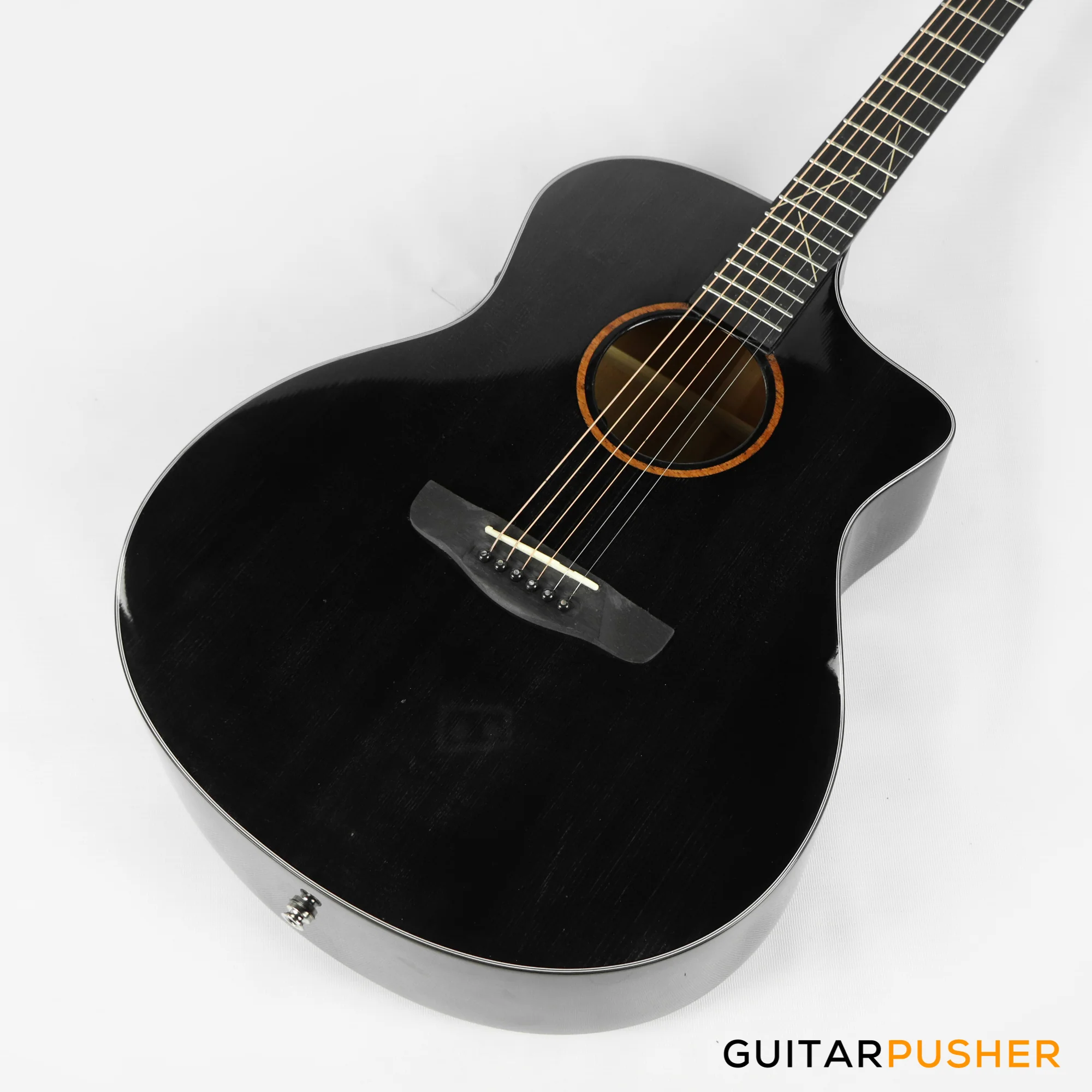 Sevillana 2101 All-Solid Acoustic-Electric Guitar - Black - Image 7