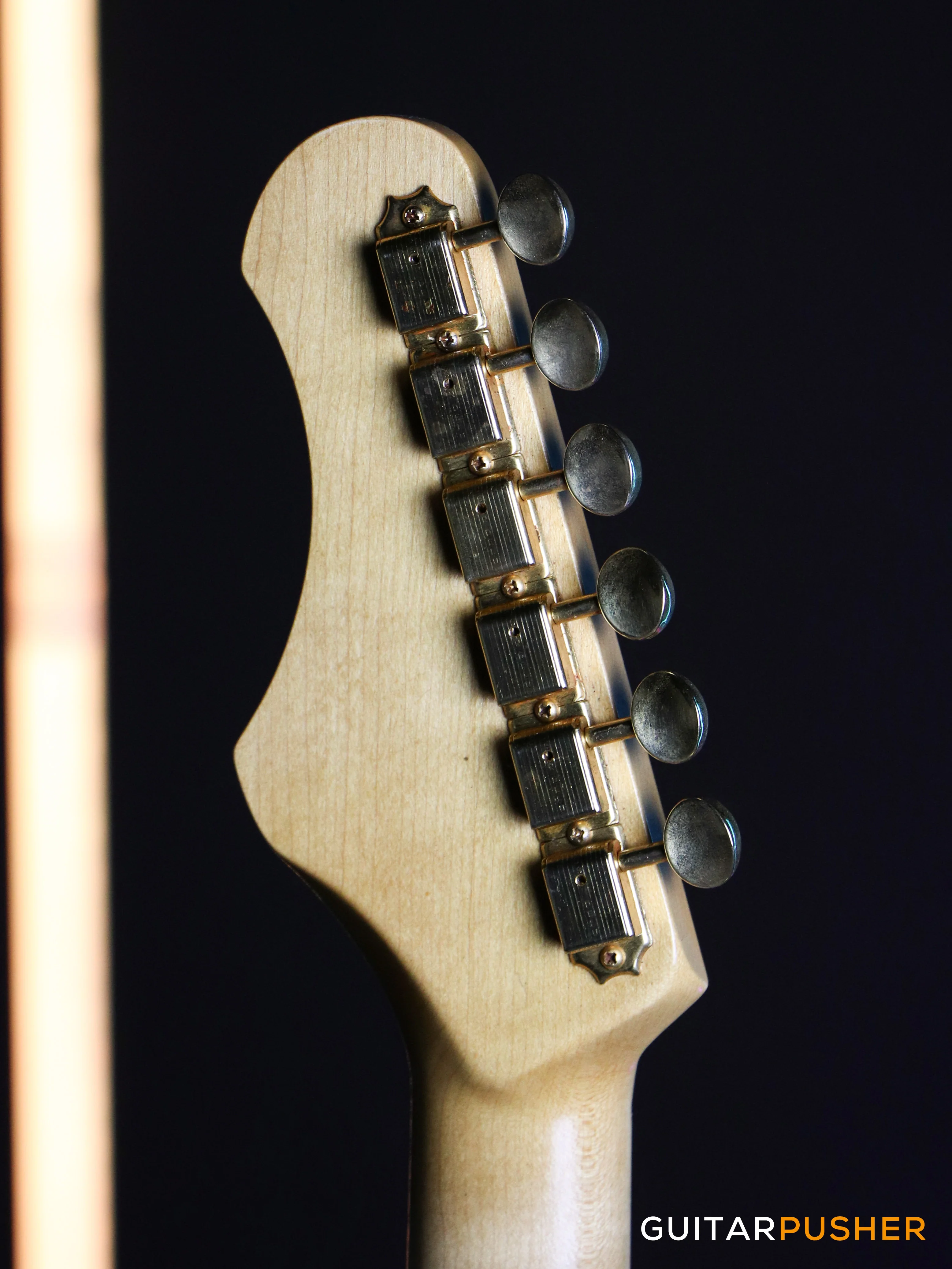 Shabat Lynx DZ Dweezil Zappa Signature Electric Guitar - White - Image 6