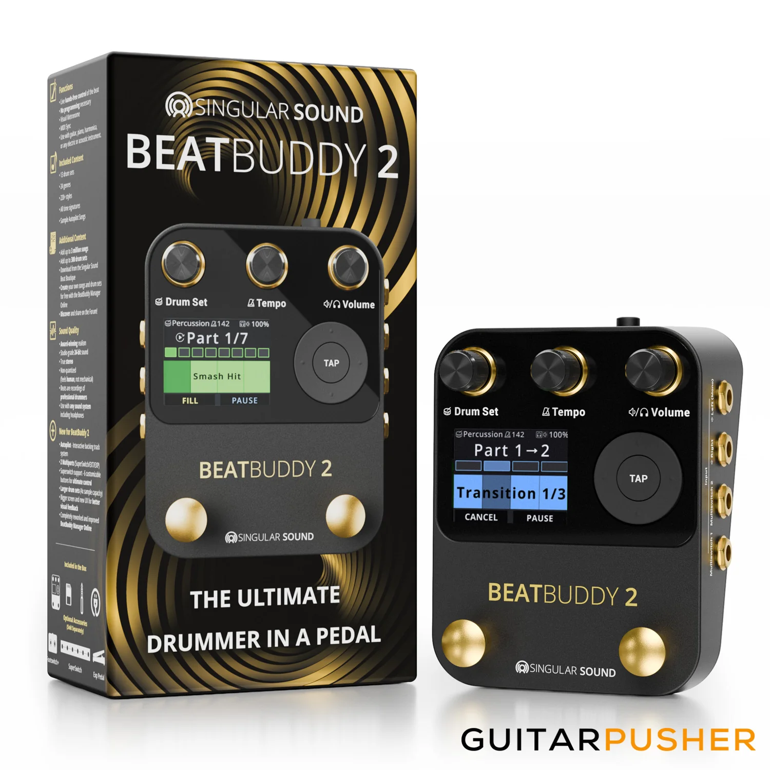 Singular Sound BeatBuddy 2 Drum Machine Pedal - Image 6