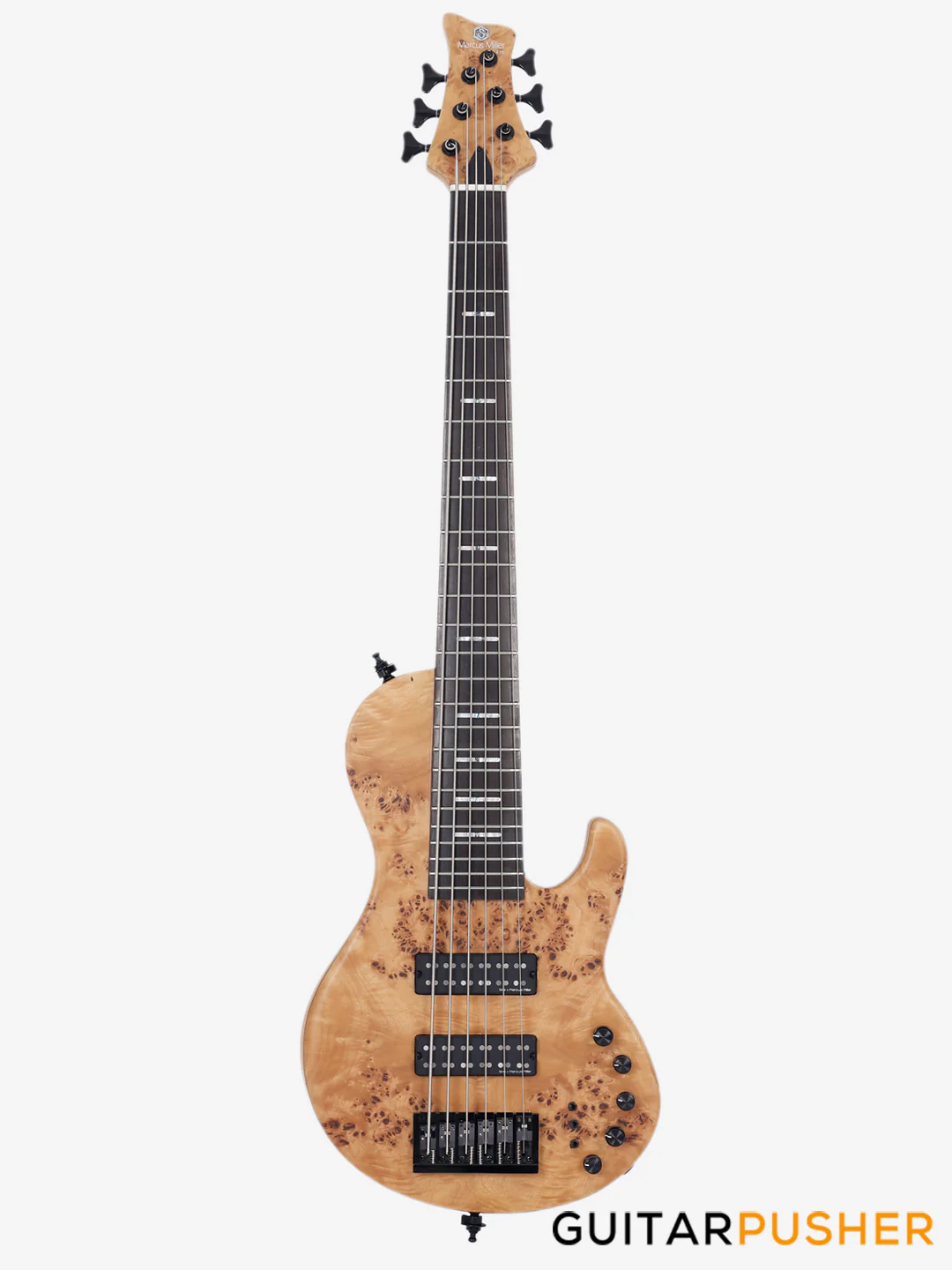 Sire F10 Swamp Ash 6-String Singlecut Bass with Hard Case - Natural Satin (2024) - Image 2