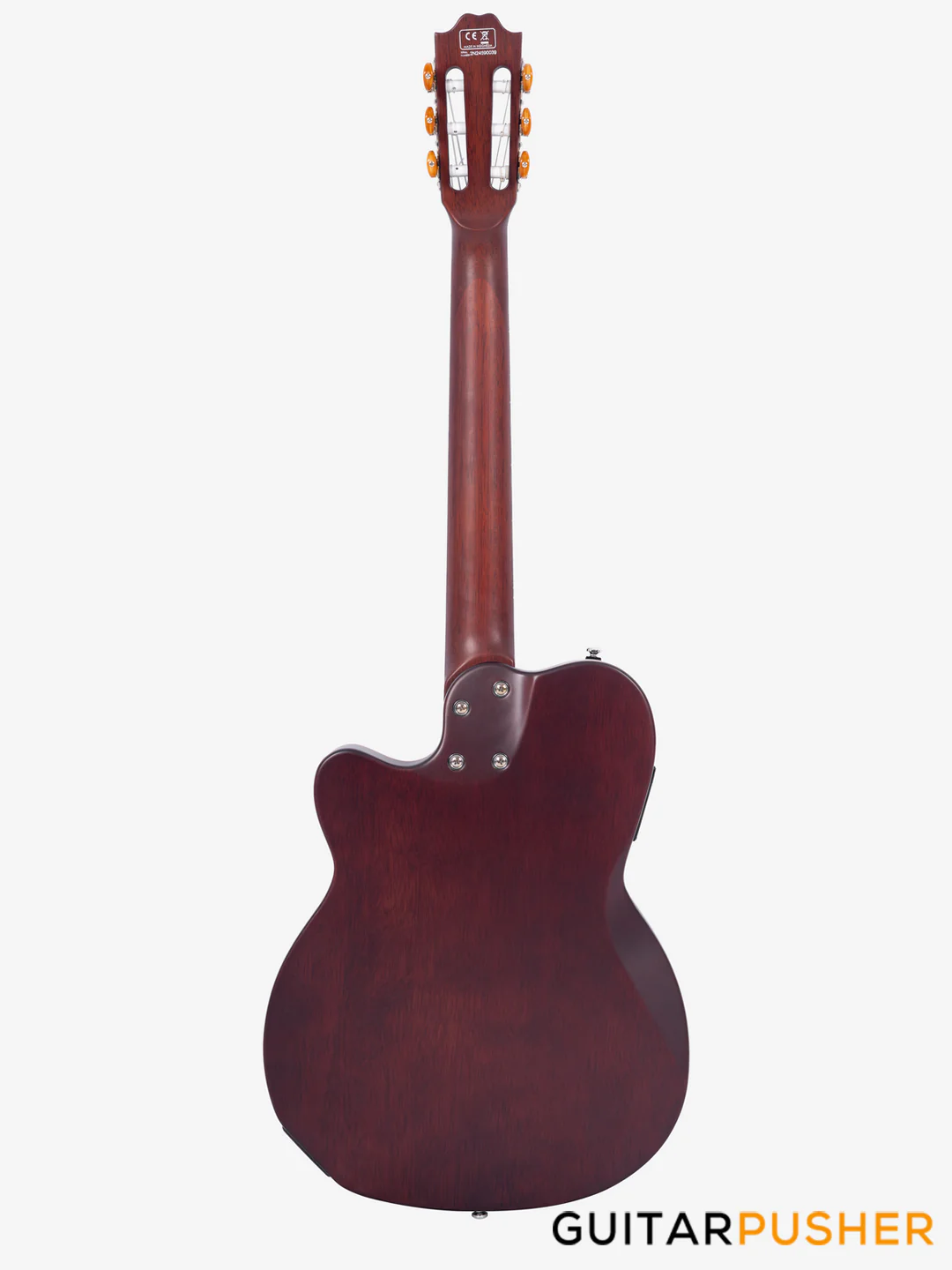 Sire G5N Solid Body Classical Acoustic-Electric Guitar w/ Vividx-N Pickup System - Tobacco Sunburst Satin (2024) - Image 3
