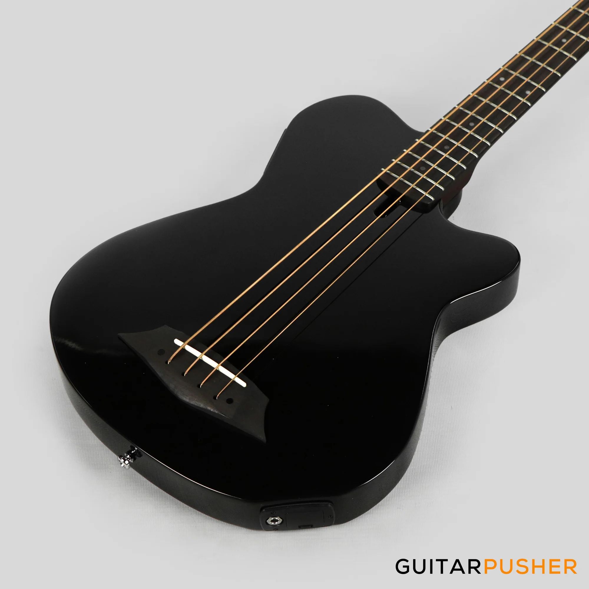 Sire GB5 4-String Acoustic-Electric Bass - Black (2024) - Image 10