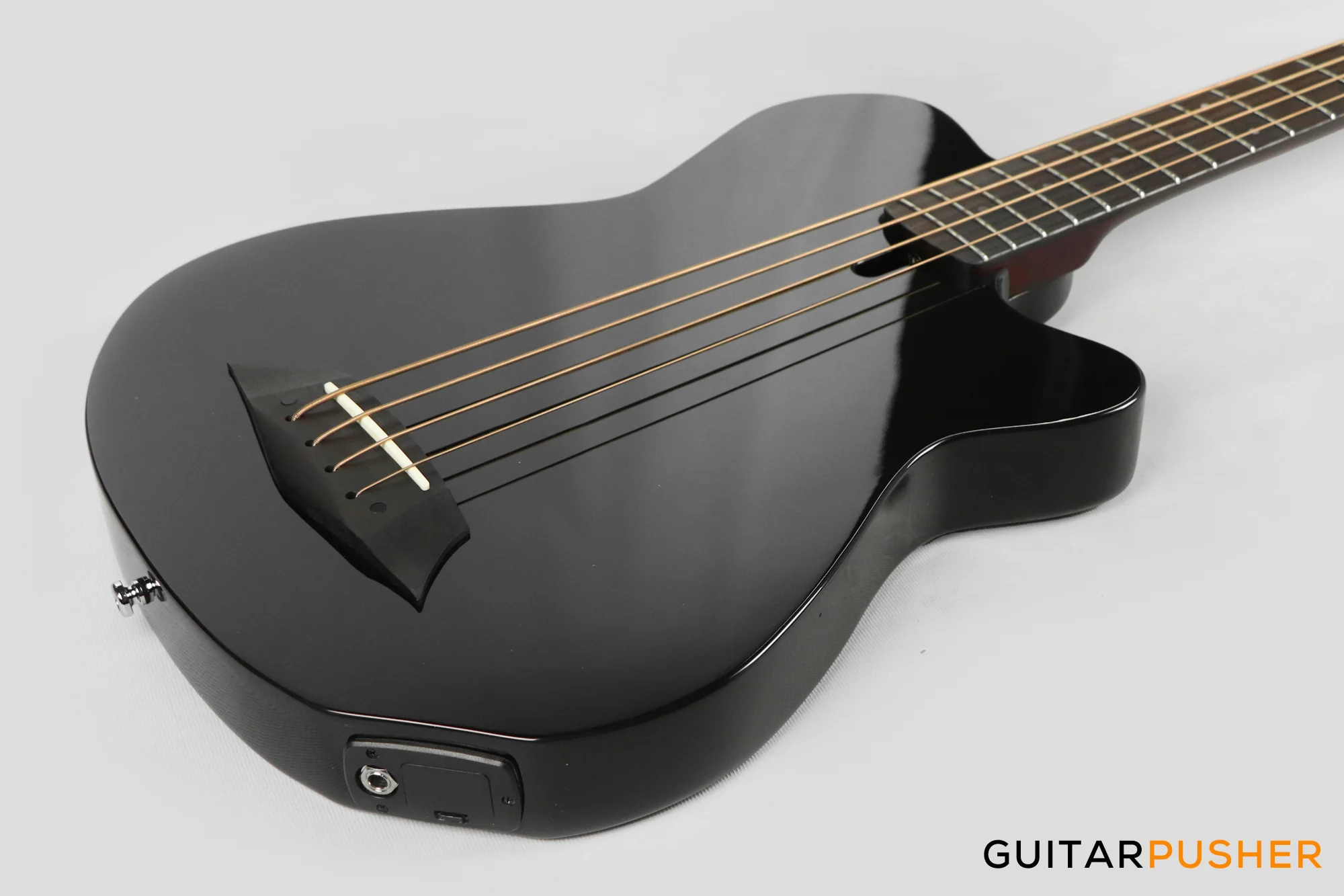 Sire GB5 4-String Acoustic-Electric Bass - Black (2024) - Image 11