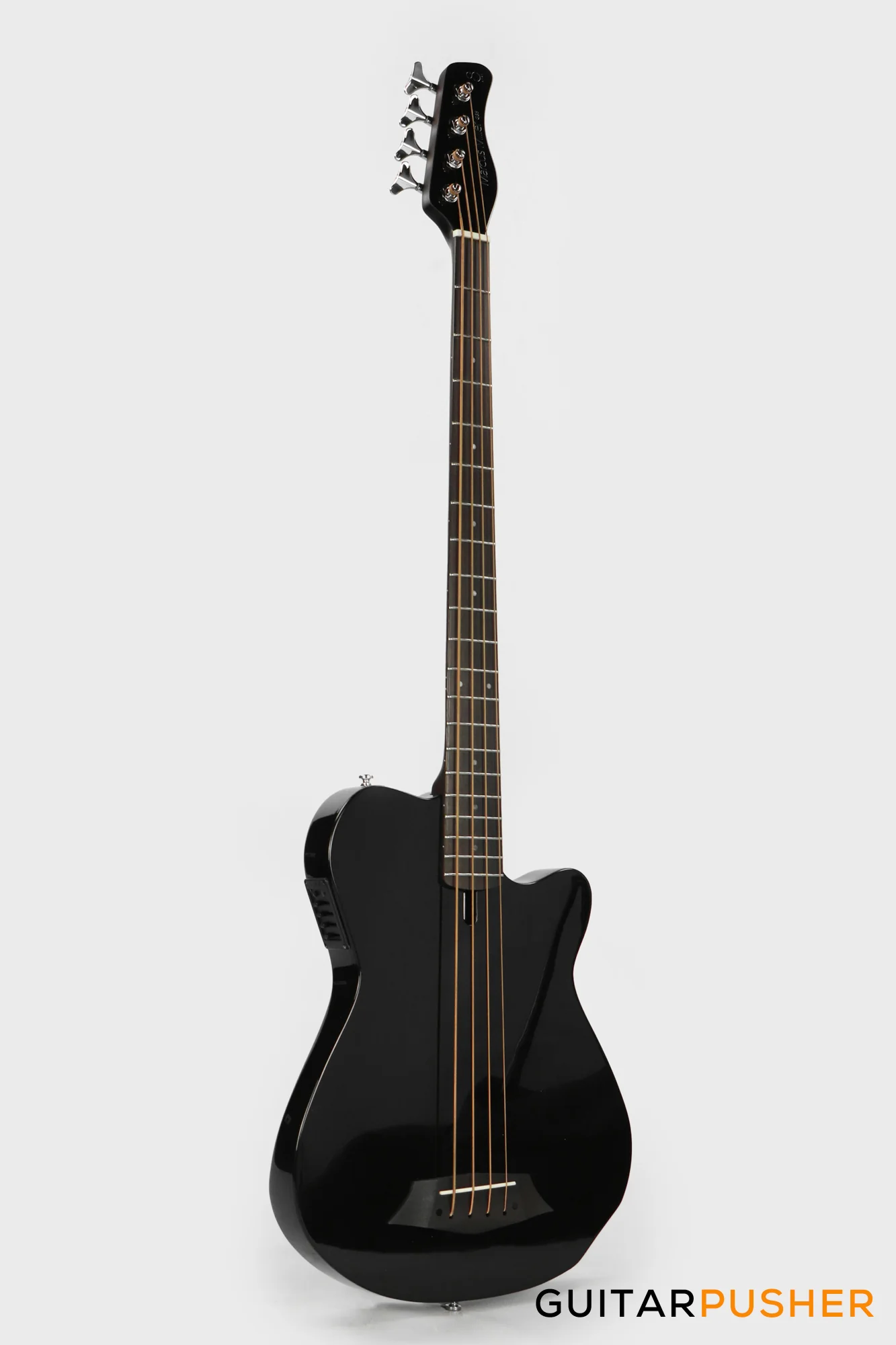 Sire GB5 4-String Acoustic-Electric Bass - Black (2024) - Image 3