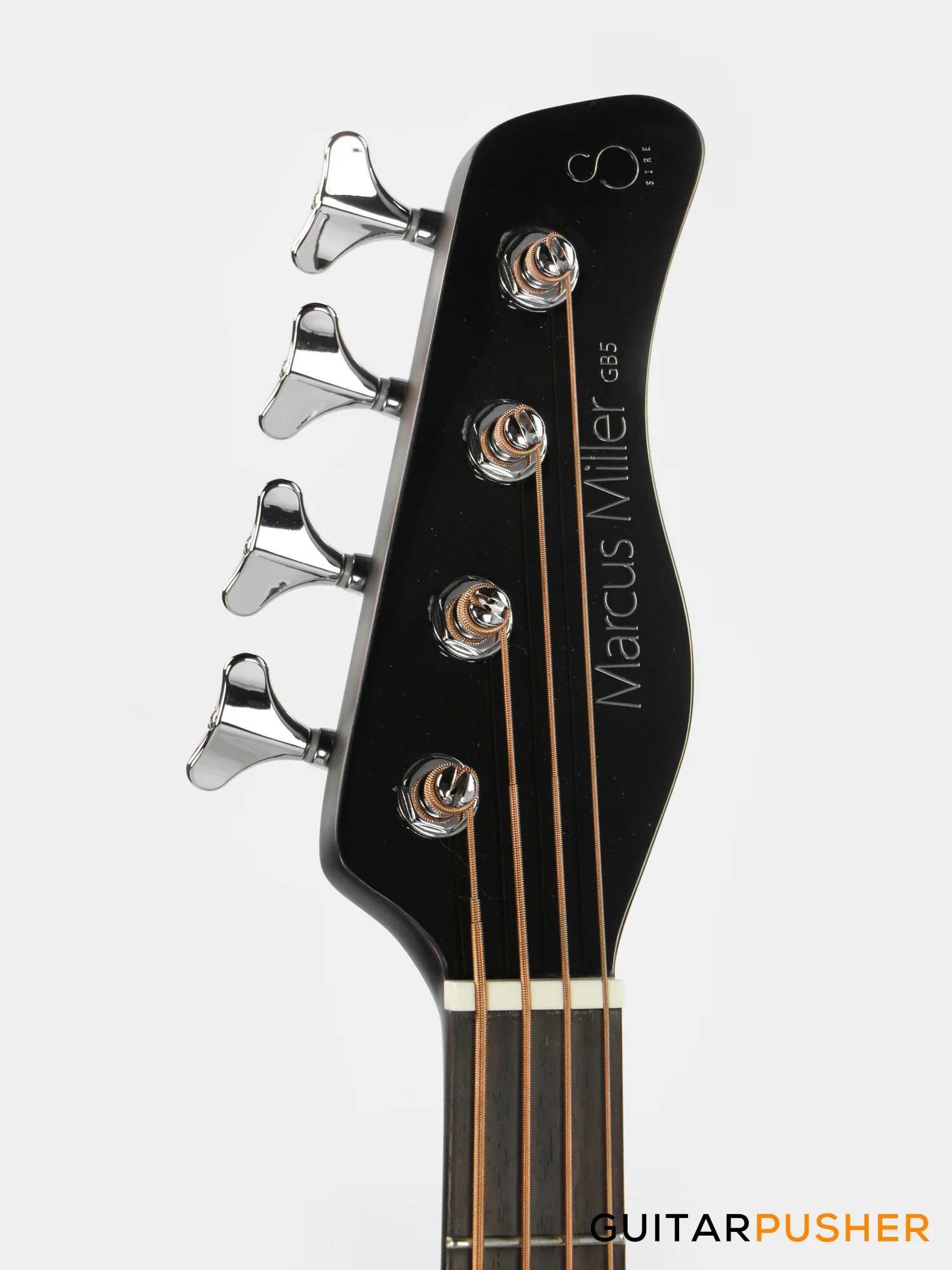 Sire GB5 4-String Acoustic-Electric Bass - Black (2024) - Image 5
