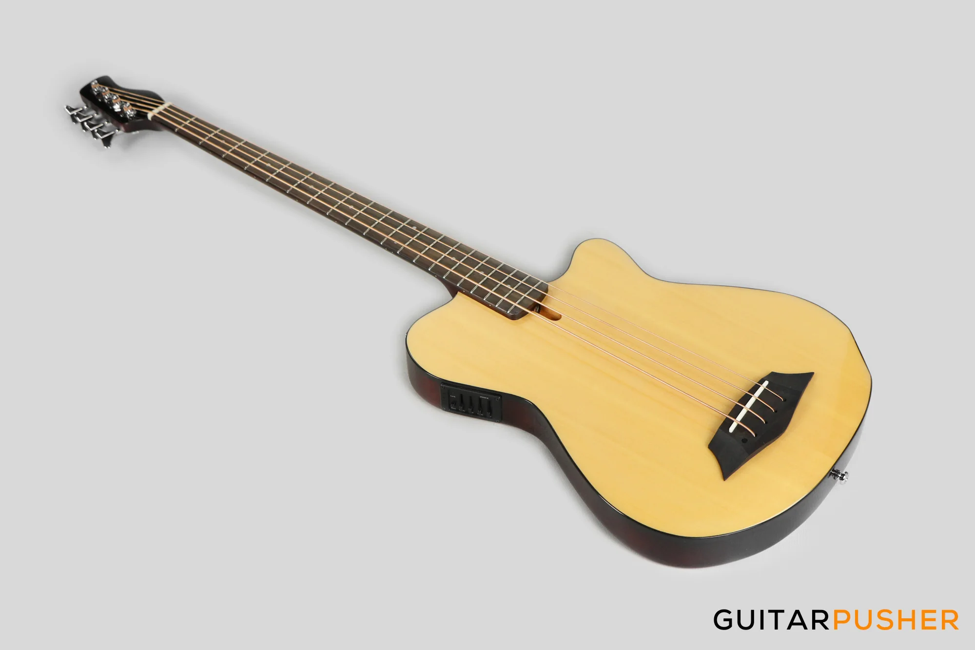 Sire GB5 4-String Acoustic-Electric Bass - Natural (2024) - Image 9