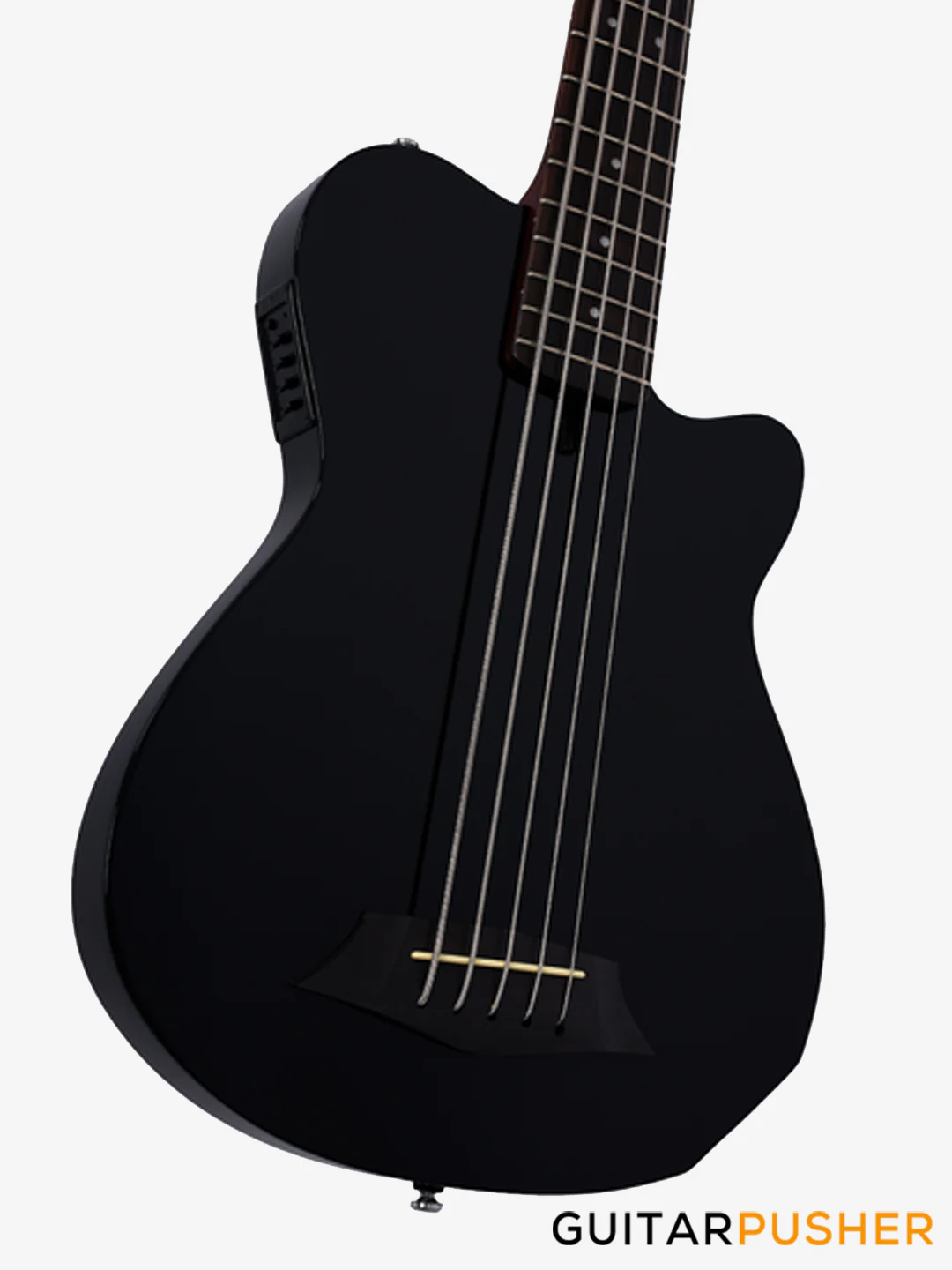 Sire GB5 5-String Acoustic-Electric Bass - Black (2024) - Image 4