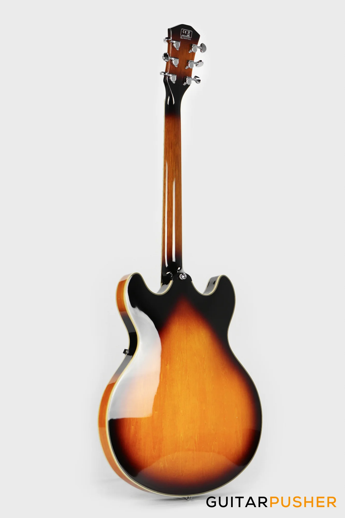 Sire H7 Maple Hollowbody Electric Guitar - Vintage Sunburst (2023) - Image 6