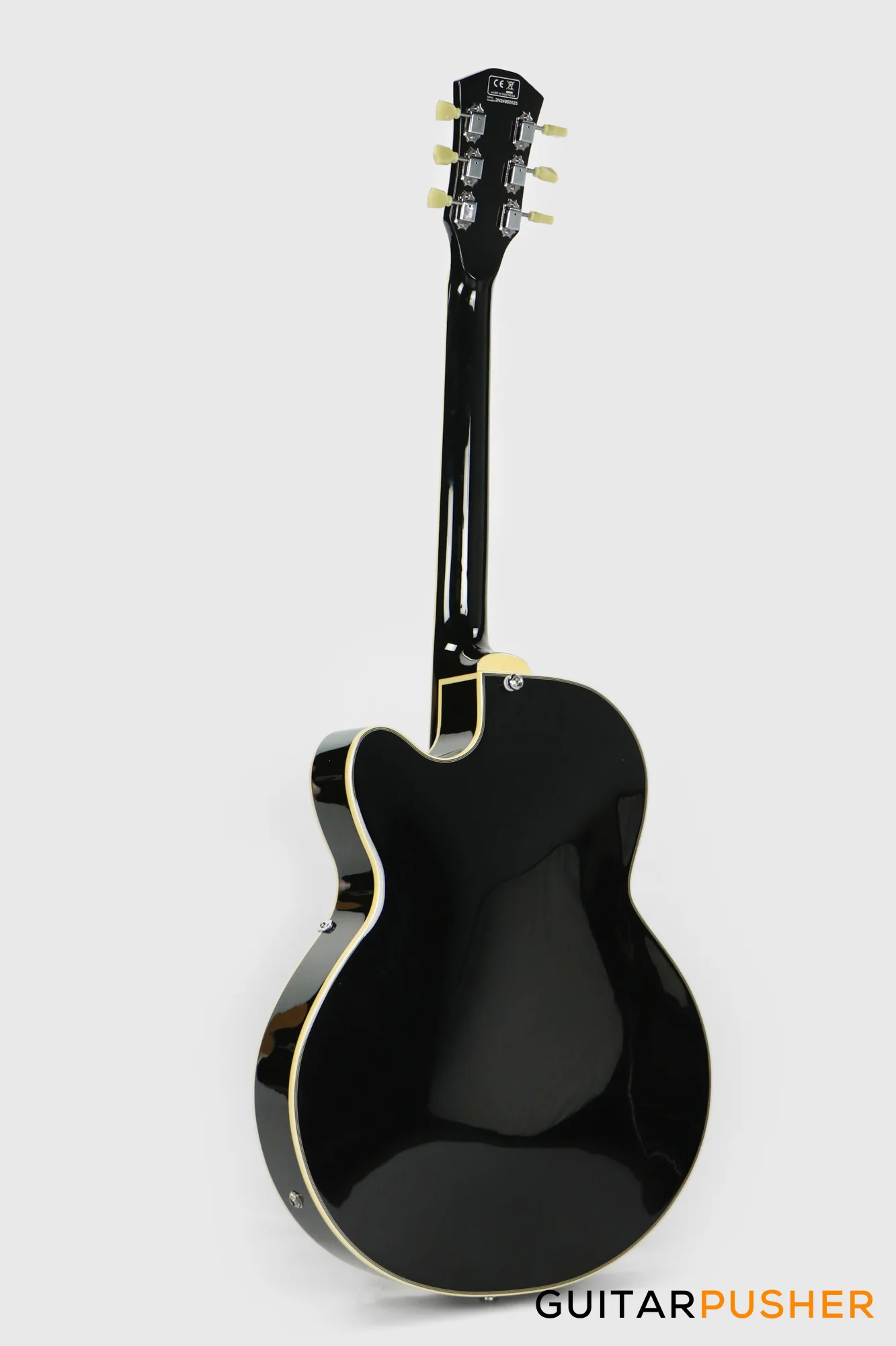 Sire H7F Maple Hollowbody Electric Guitar - Black (2024) - Image 7