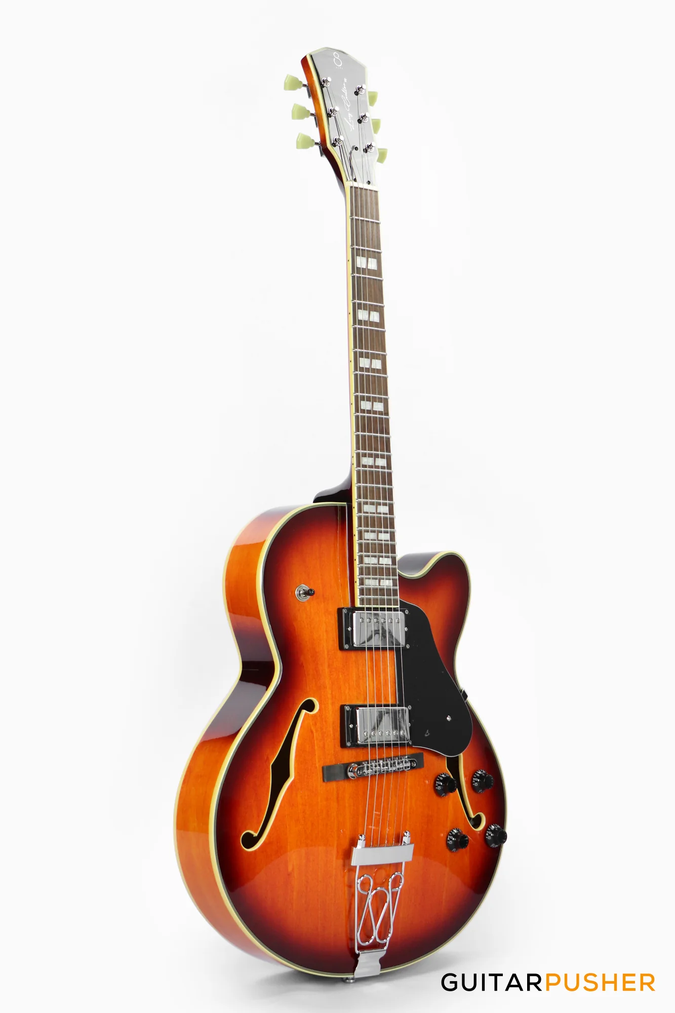Sire H7F Maple Hollowbody Electric Guitar - Tobacco Burst (2024) - Image 3