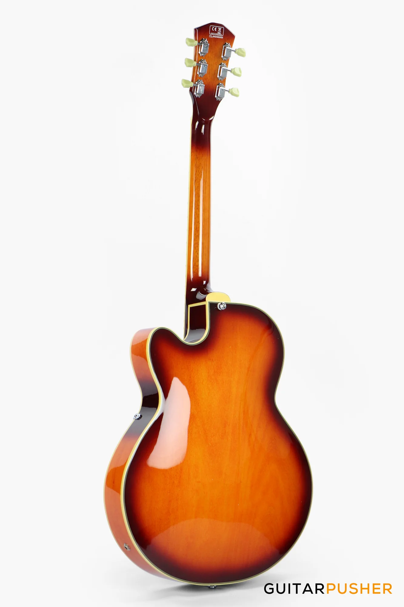 Sire H7F Maple Hollowbody Electric Guitar - Tobacco Burst (2024) - Image 6