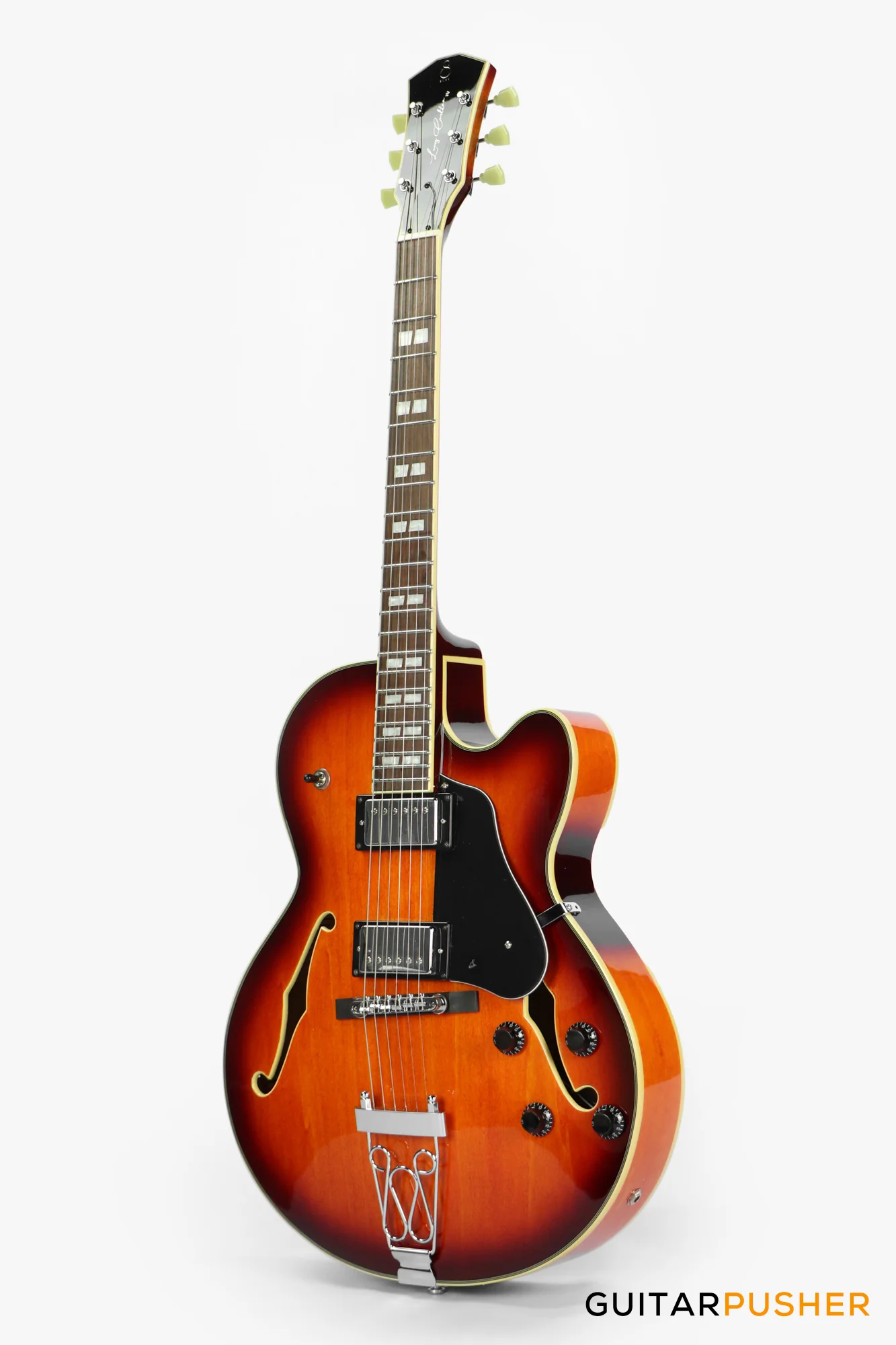 Sire H7F Maple Hollowbody Electric Guitar - Tobacco Burst (2024) - Image 7