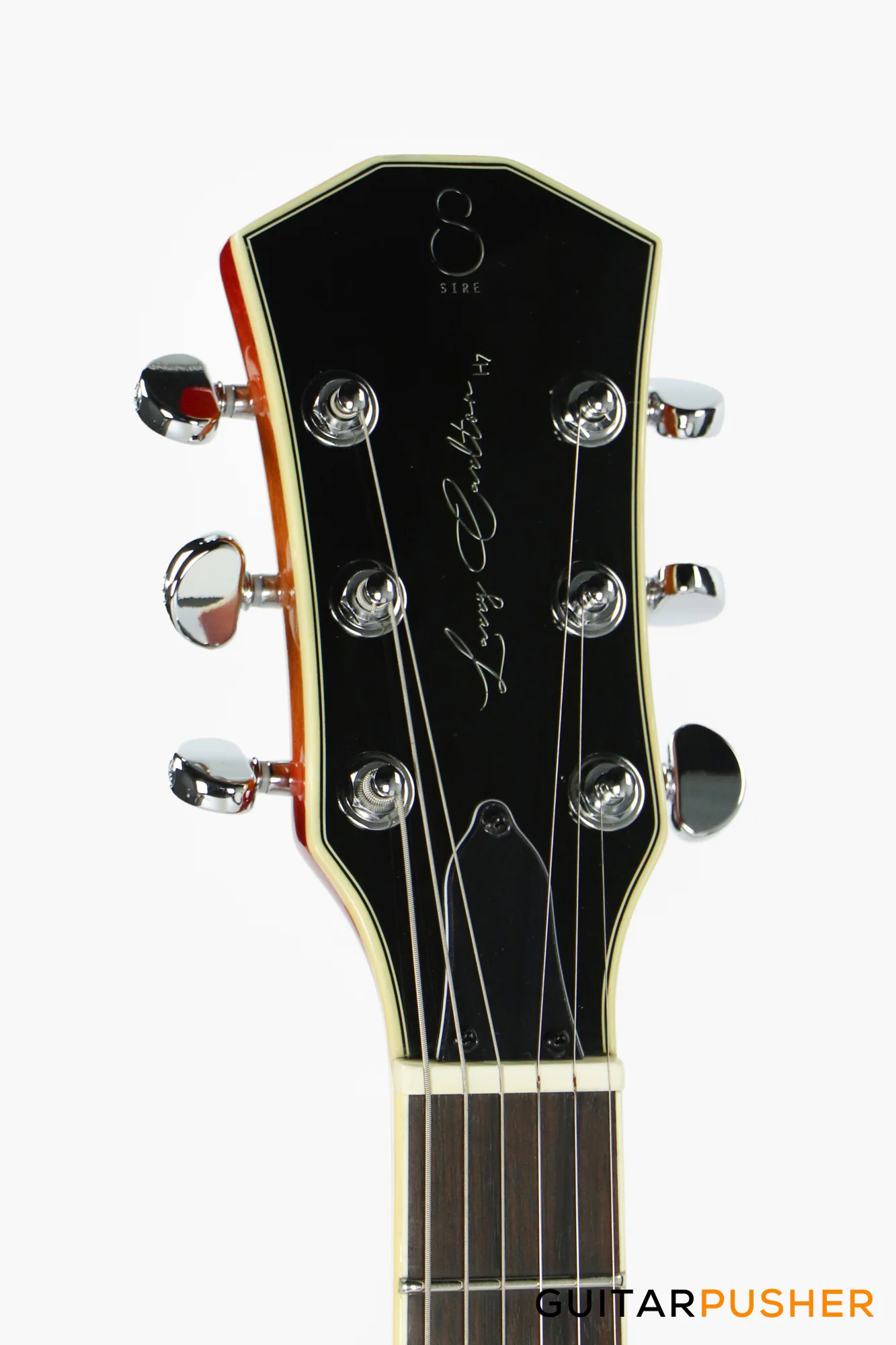 Sire H7T Maple Hollowbody Electric Guitar - Cherry Sunburst (2024) - Image 6