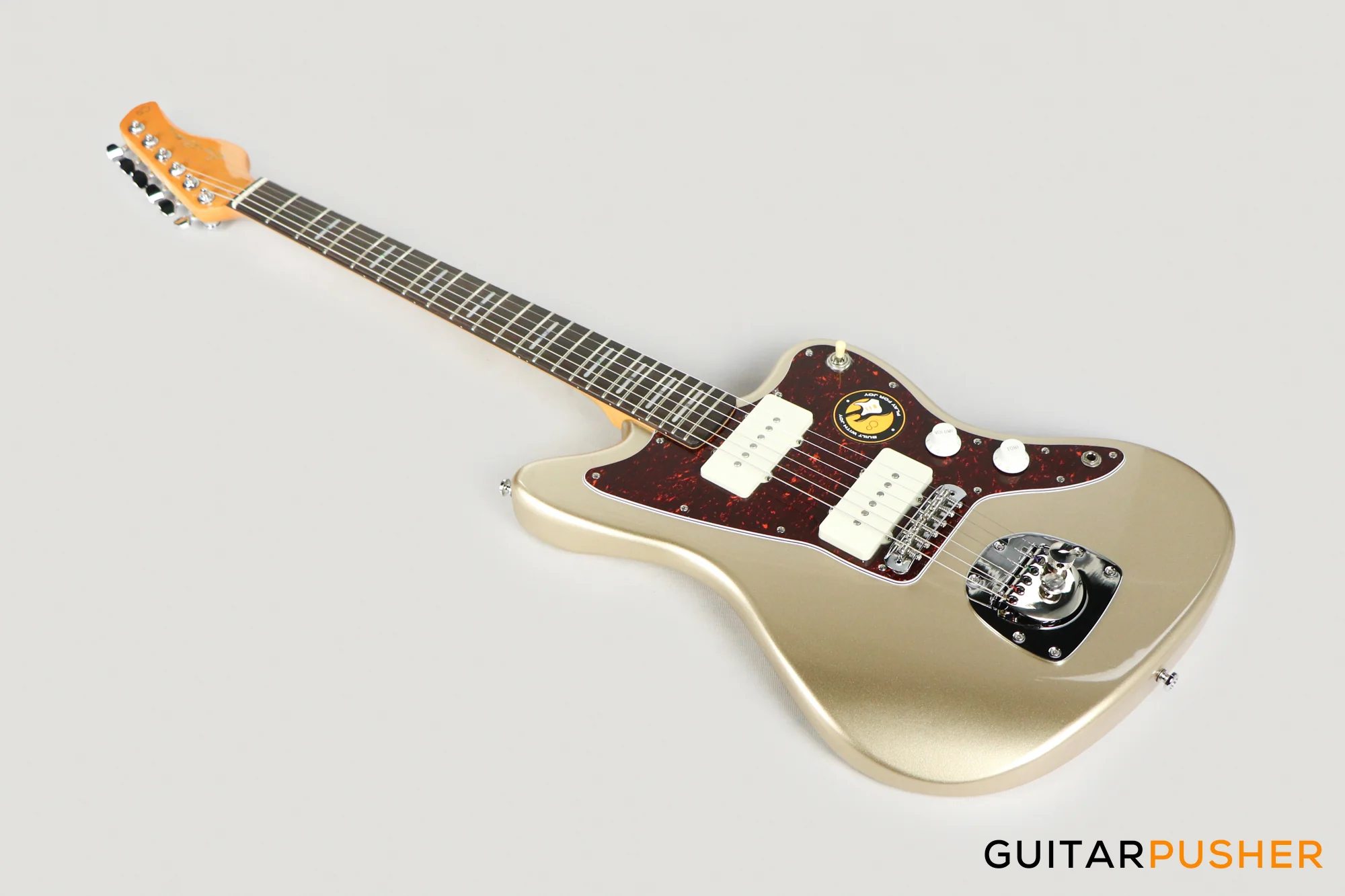 Sire J5 Alder Offset Electric Guitar - Champagne Gold Metallic (2024) - Image 10