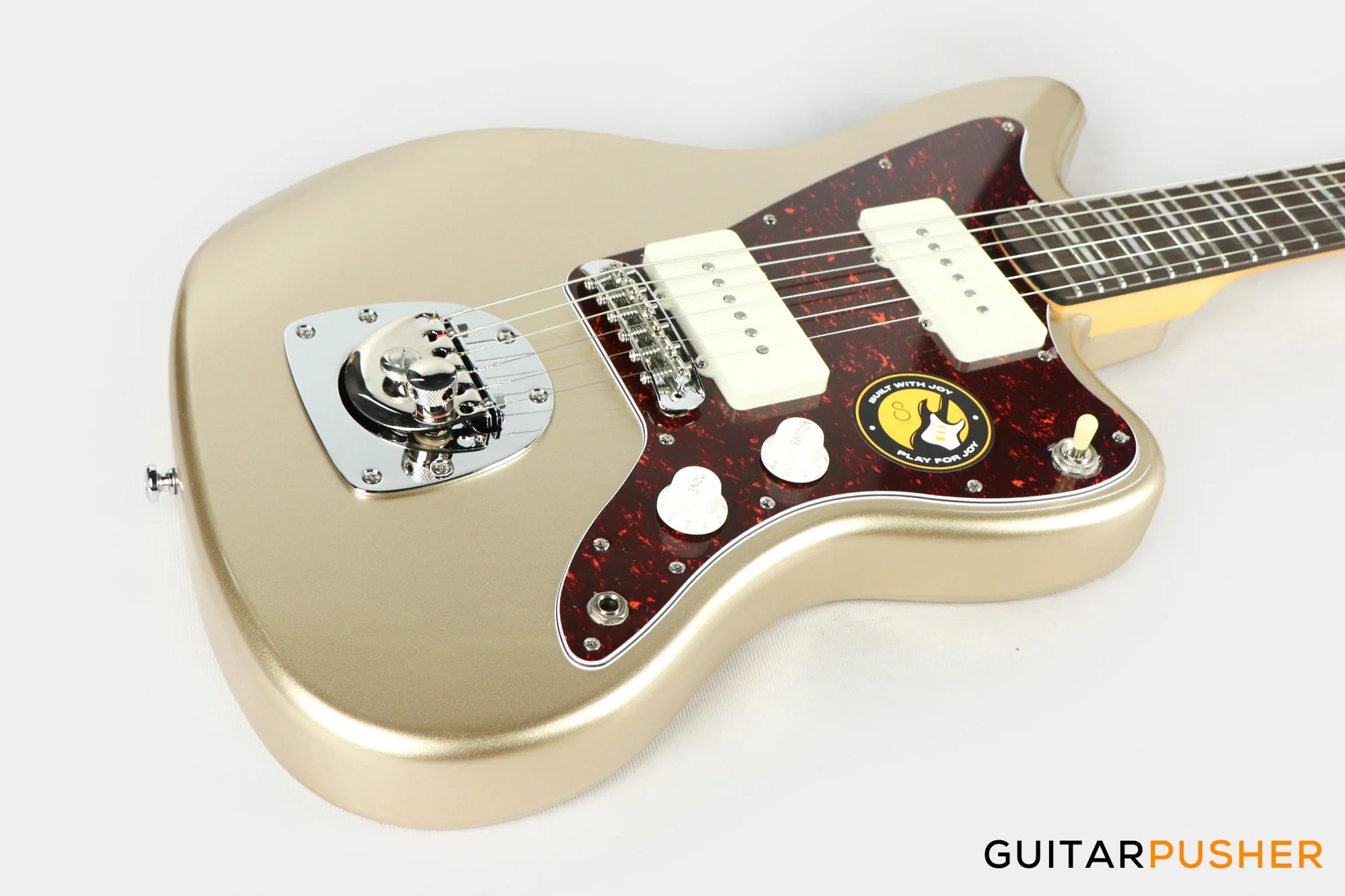 Sire J5 Alder Offset Electric Guitar - Champagne Gold Metallic (2024) - Image 12